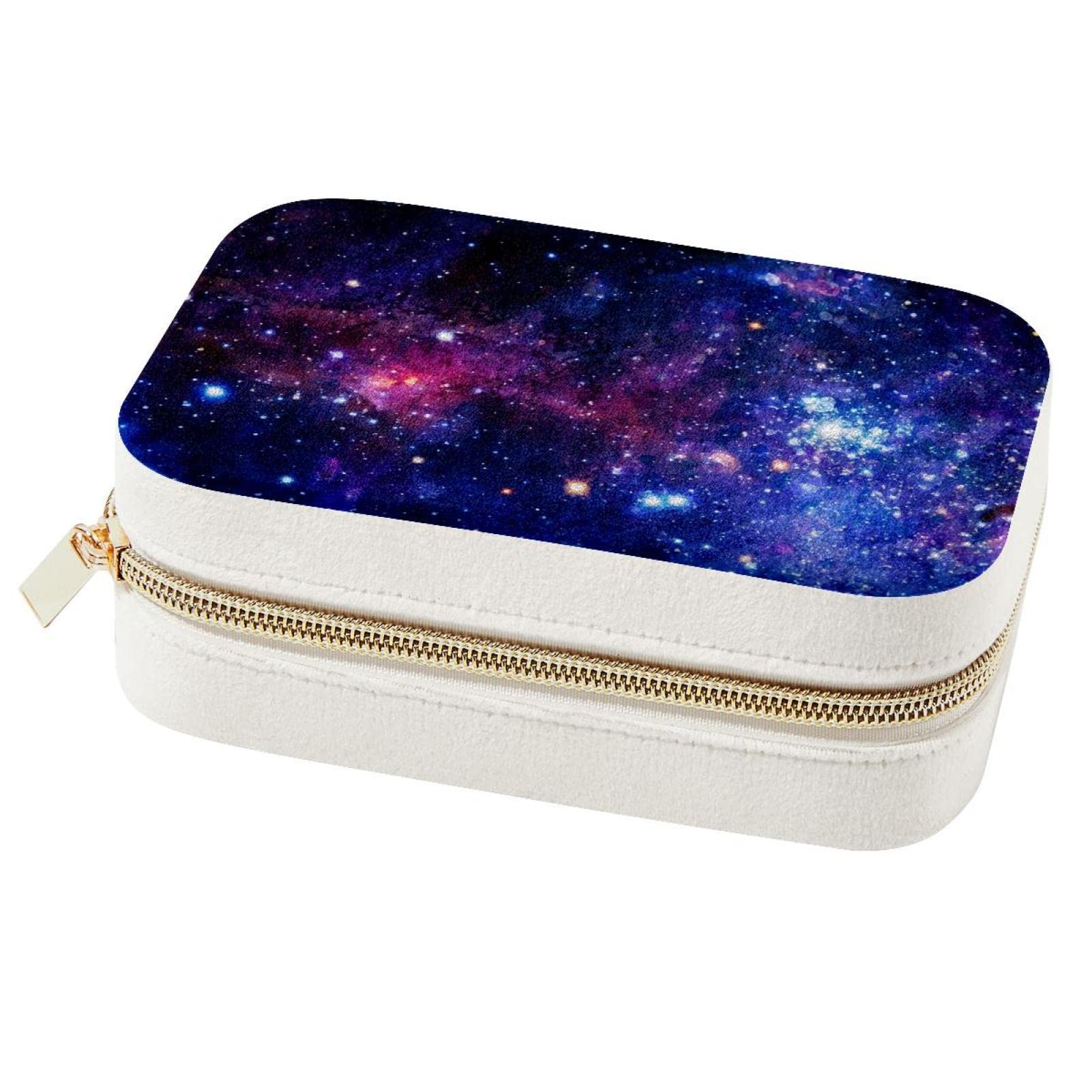 Boîte à bijoux galaxie aquarelle, le cadeau de demoiselle d'honneur parfait