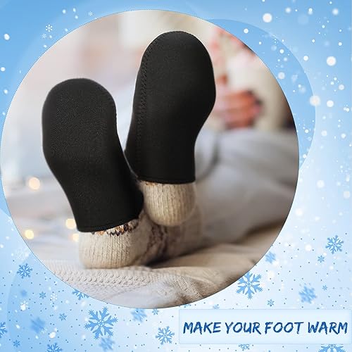 Miniatura 7 de 4 calentadores de neopreno para dedos de los pies, de 0.118 pulgadas, fundas para zapatos de ciclismo, botas de neopreno para dedos de los pies,