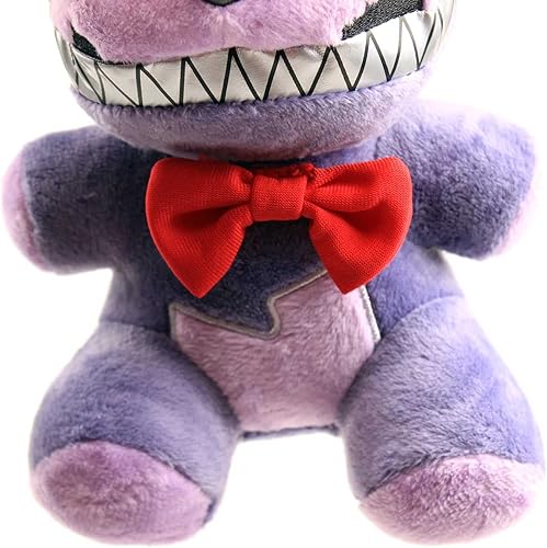 Miniatura 6 de FNAF Nightmare Bonnie - Muñeco de peluche de 8 pulgadas