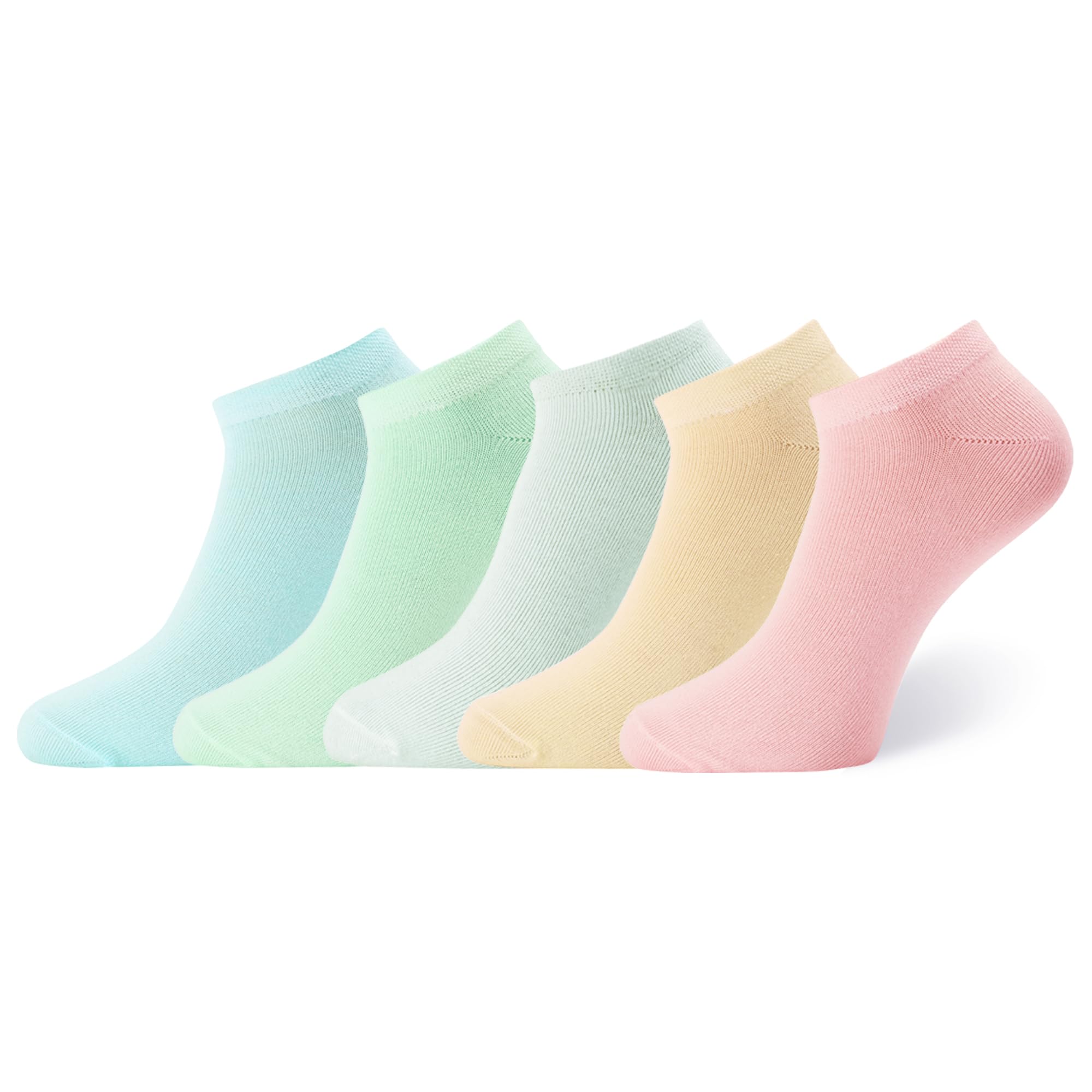 anchor Women's Cotton Ankle Length Socks Pack Of 5, Assorted-picture-29