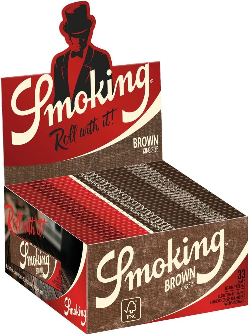 Smoking Brown King Size (Bulk Box)