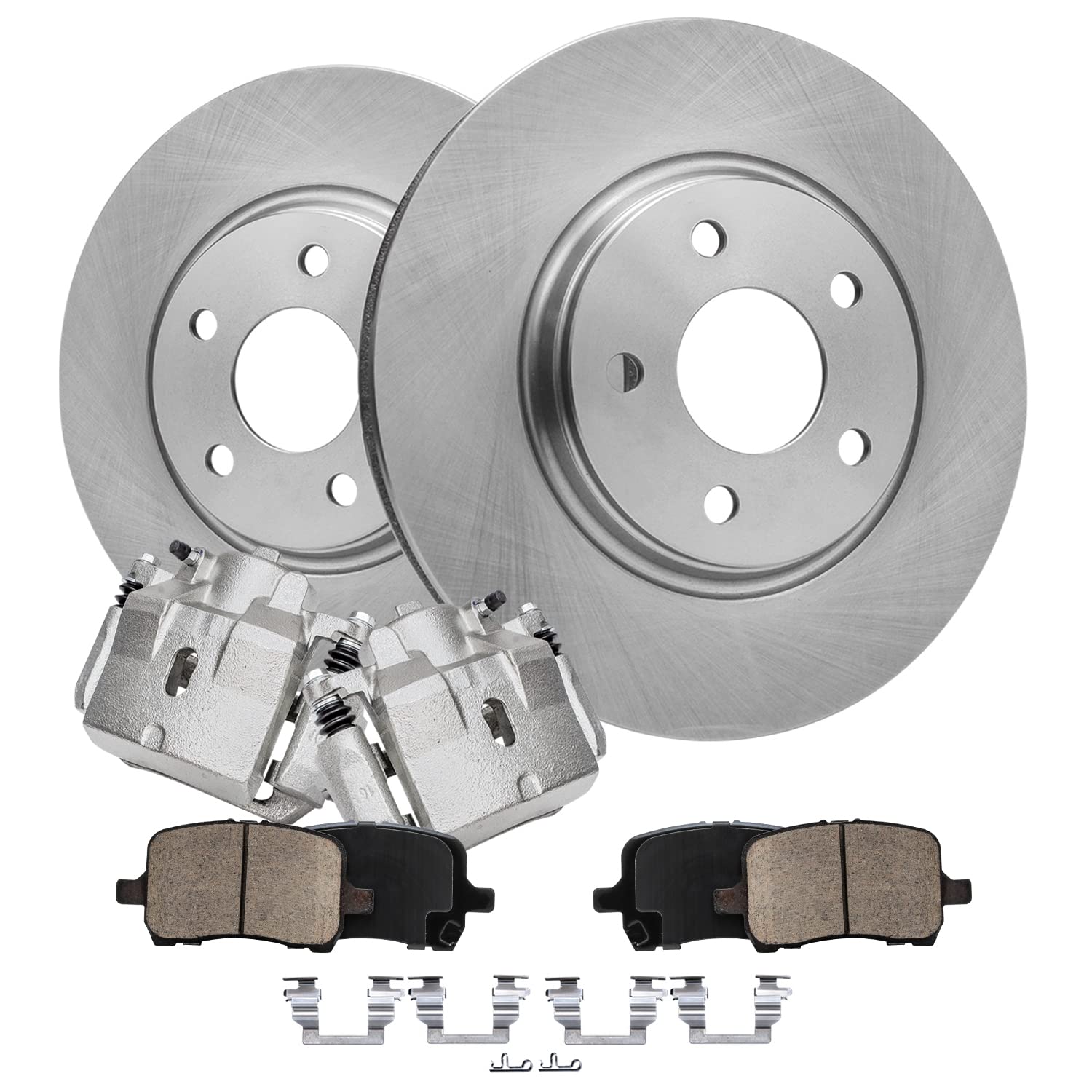 Detroit Axle - Front Brake Kit for 2004-2005 2009-2012 Chevy Malibu
