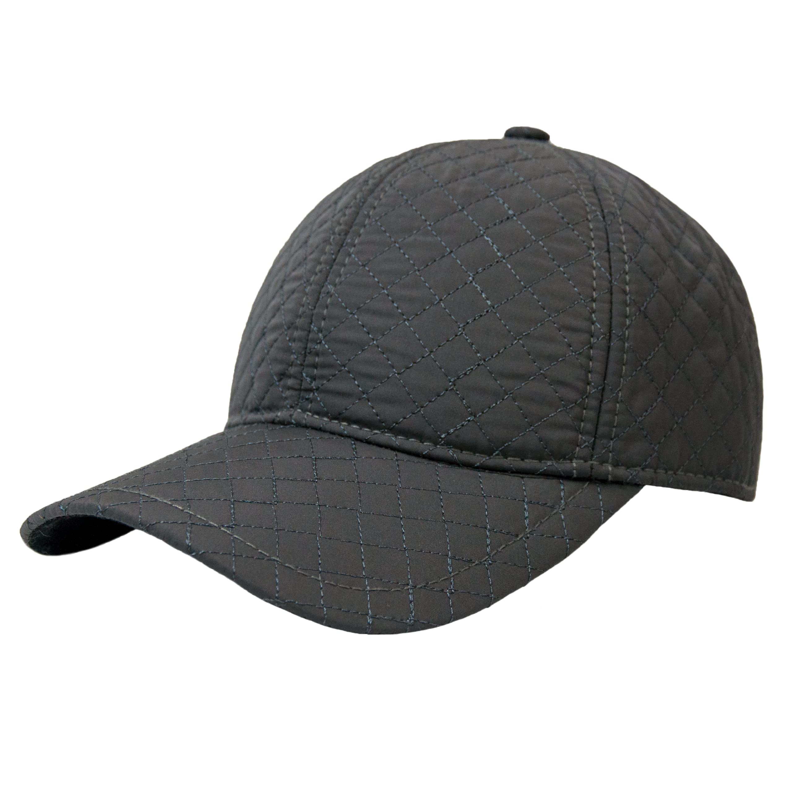 LilaciaMen's Baseball Cap Warm Hat with Fleece Lined Adjustable Trucker Cap for Outdoor Sports Golf