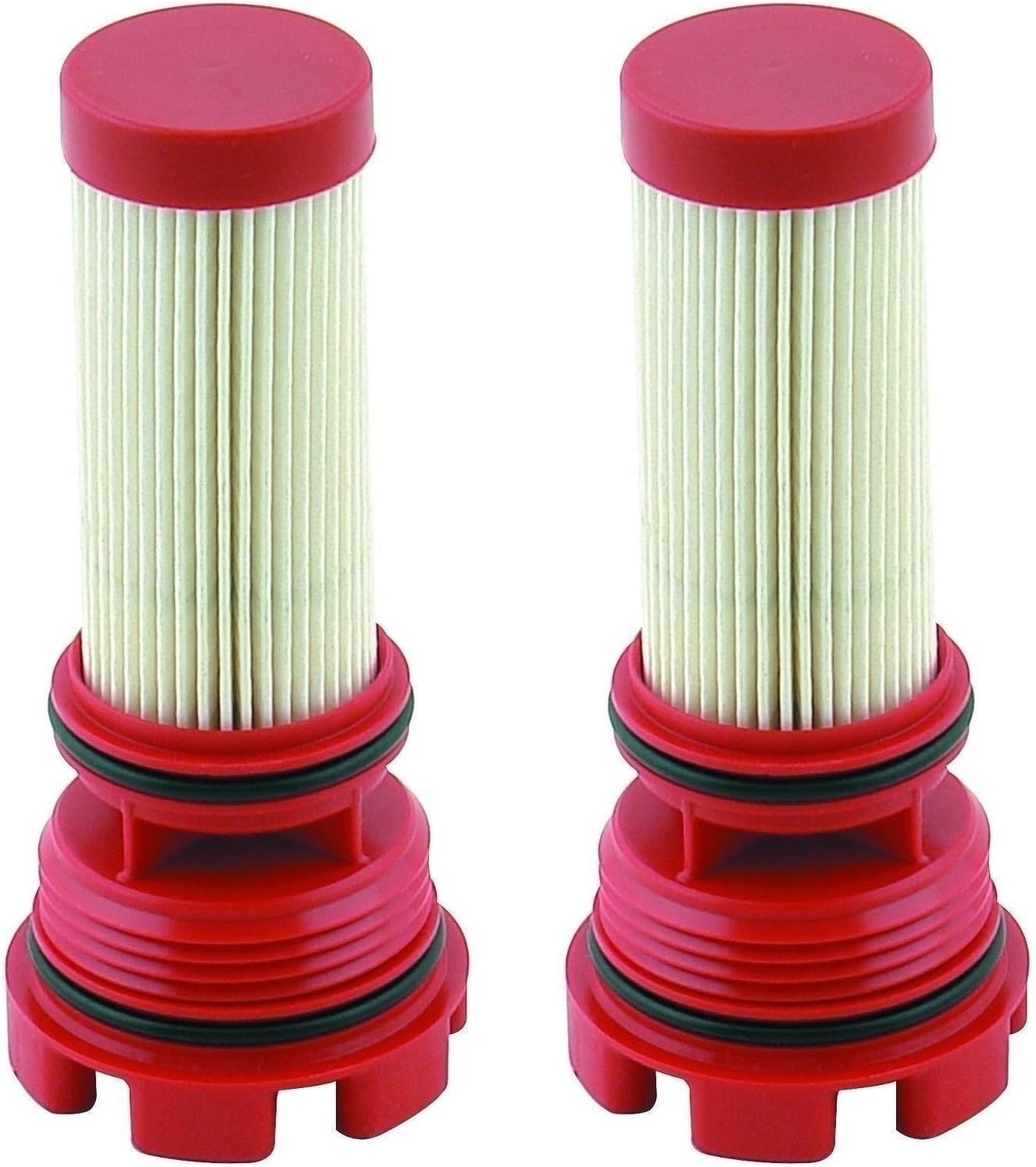 JSP ManufacturingAftermarket Mercury Verado Optimax Red Fuel Filter Replaces Mercury 35-884380t 35-8m0020349 Outboard 2 Stroke 4 Stroke (2)