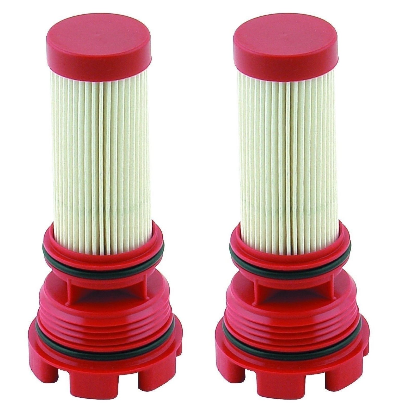 JSP ManufacturingAftermarket Mercury Verado Optimax Red Fuel Filter Replaces Mercury 35-884380t 35-8m0020349 Outboard 2 Stroke 4 Stroke (2)