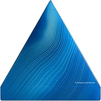 Vista 358 de Amazing Gemstone Amethyst Pyramid Crystal Healing Stones - 2" Great Pyramid Figurine of Natural Stone Pyramid for Meditation, Reiki, Chakra