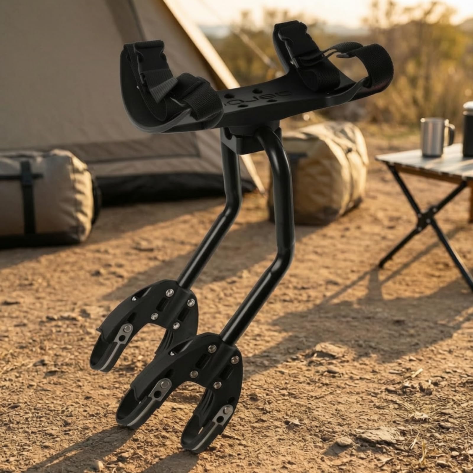 kowaku Portabultos Trasero de Bicicleta tín Par te Estable y Armazón Tubular Materiales Aluminio y Nailon para Ruedas 20-29 Pulgadas Adecuado para Entrenamientos Rutas Ocio