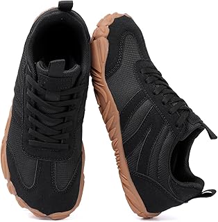 Barfußschuhe Damen Herren Breite Zehenbox Barfuss Schuhe Leichte Minimalistische Traillaufschuhe Outdoor Walkingschuhe Barfuß Sneaker Zero-Drop Sohle Gr.36-47 EU
