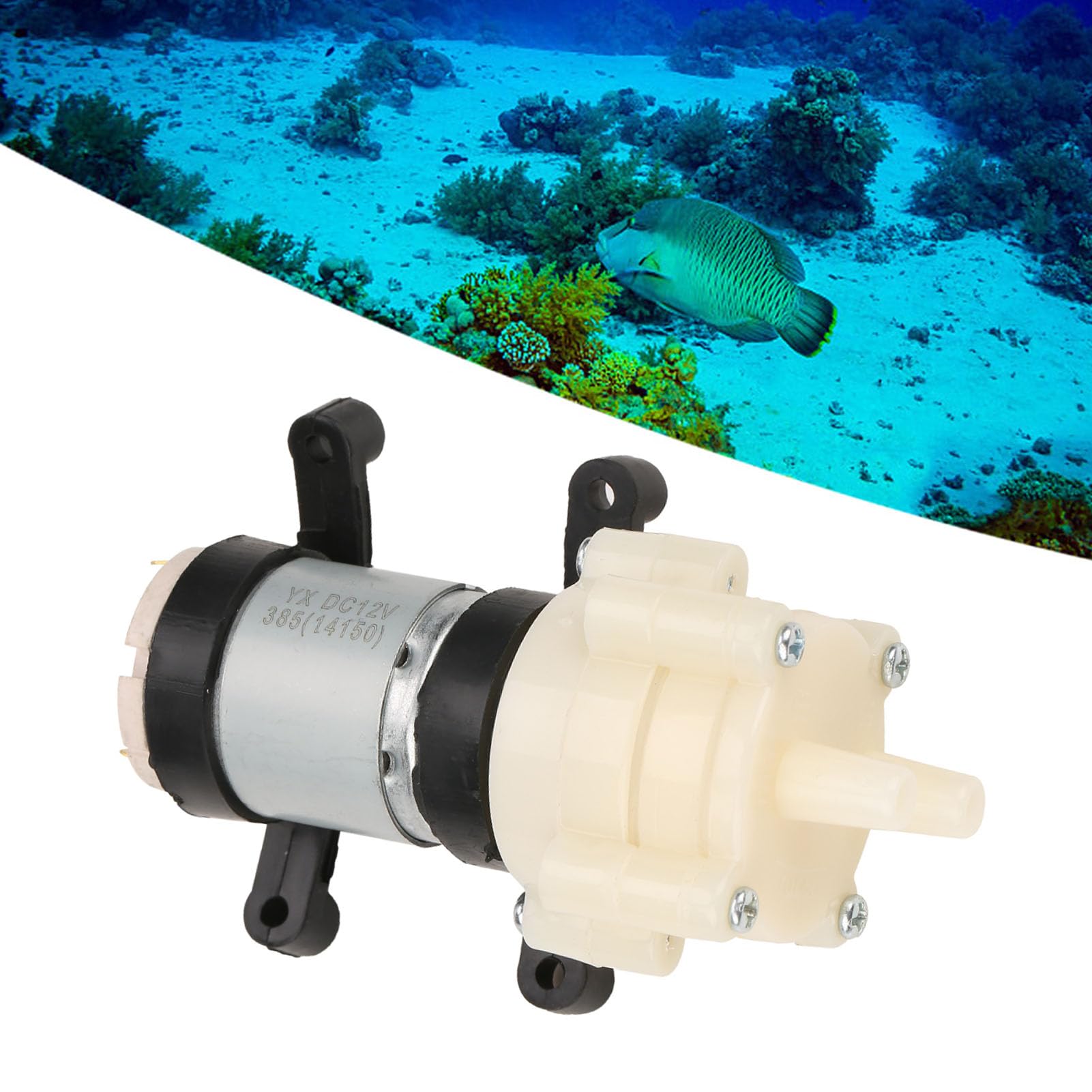 DC 12V Mini Electric Diaphragm Water Suction Pump Portable Pump for Tea Machine Fish Tank