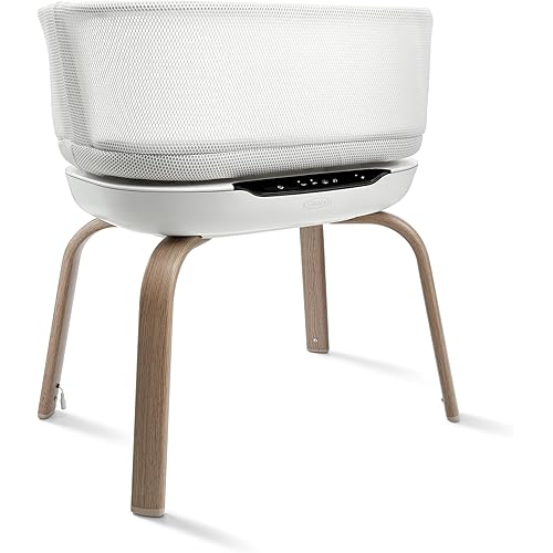 Graco® SmartSense™ Soothing Baby Bassinet – Smart Newborn Bassinet Detects and Automatically Responds to Baby's Cries – for Newborn Babies to 6 Months