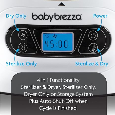 Overall, the electric steam sterilizer and dryer machine is a reliable and efficient solution for parents looking to ensure their baby's feeding supplies are clean and safe. Its steam sterilization, versatility, ease of use, and built-in drying functionality make feeding time stress-free for both parents and babies. Choose this machine for a convenient and effective way to maintain hygiene for your little one.