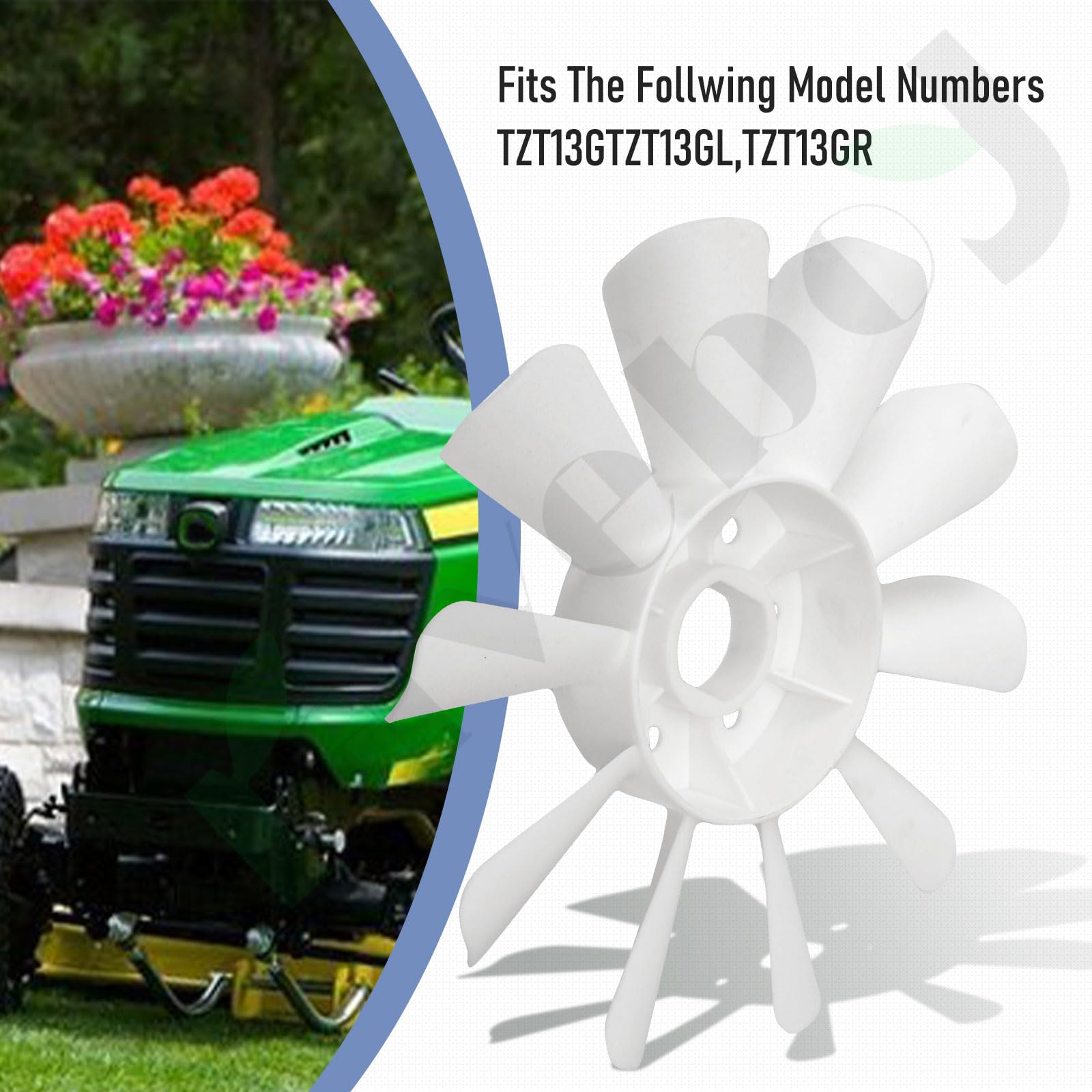 Amazon.com: Braveboy MIU802491 Transmission Fan Compatible with