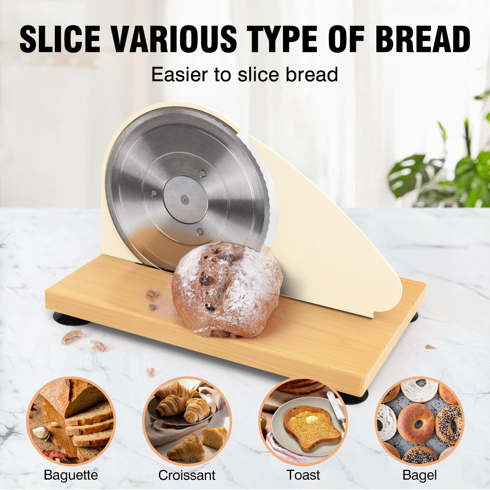 Manual Bread Slicer - Slice Like a Pro -4