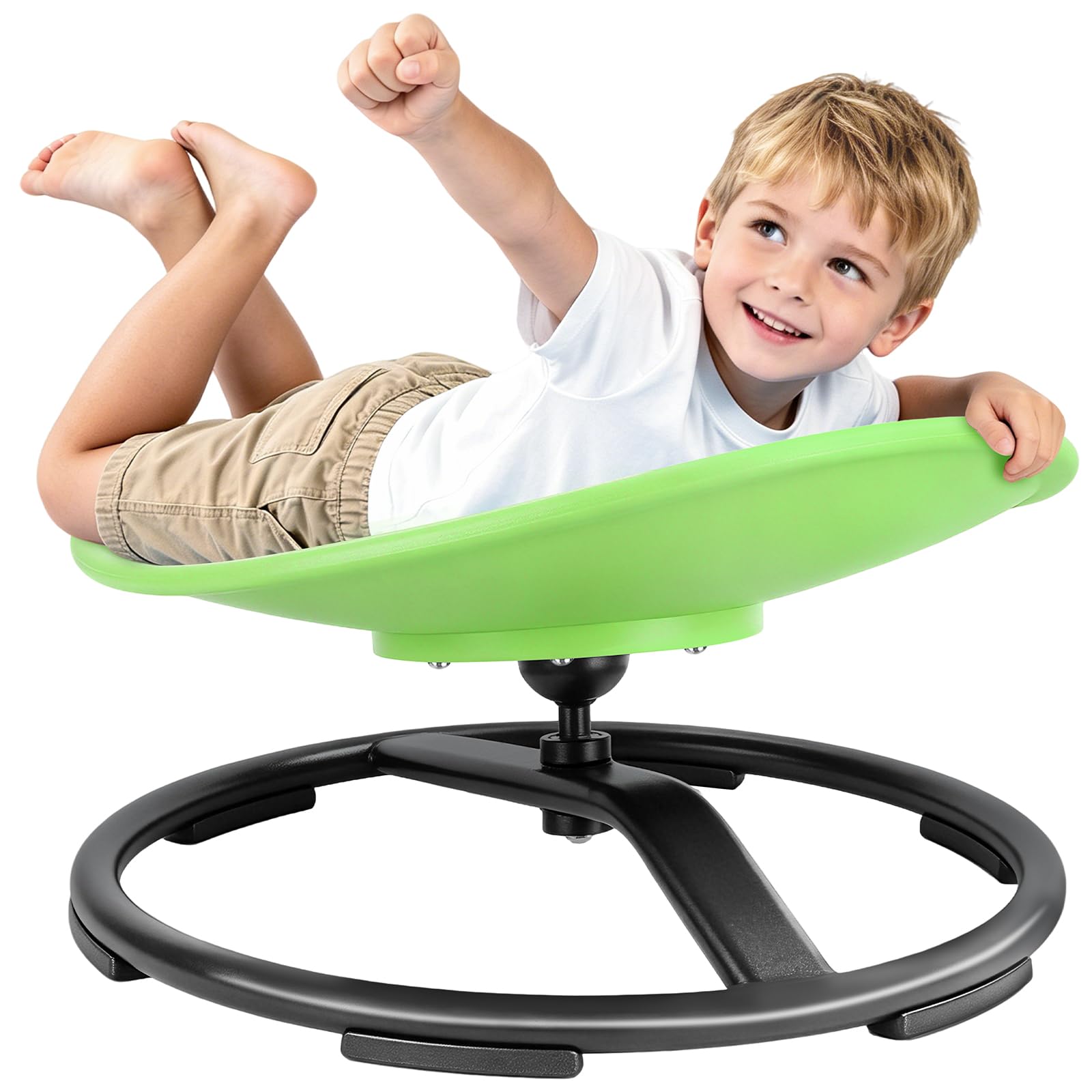 Pterying 21" L × 19" W Large Size Spinning Chair for Autistic Kids, Ages 3+