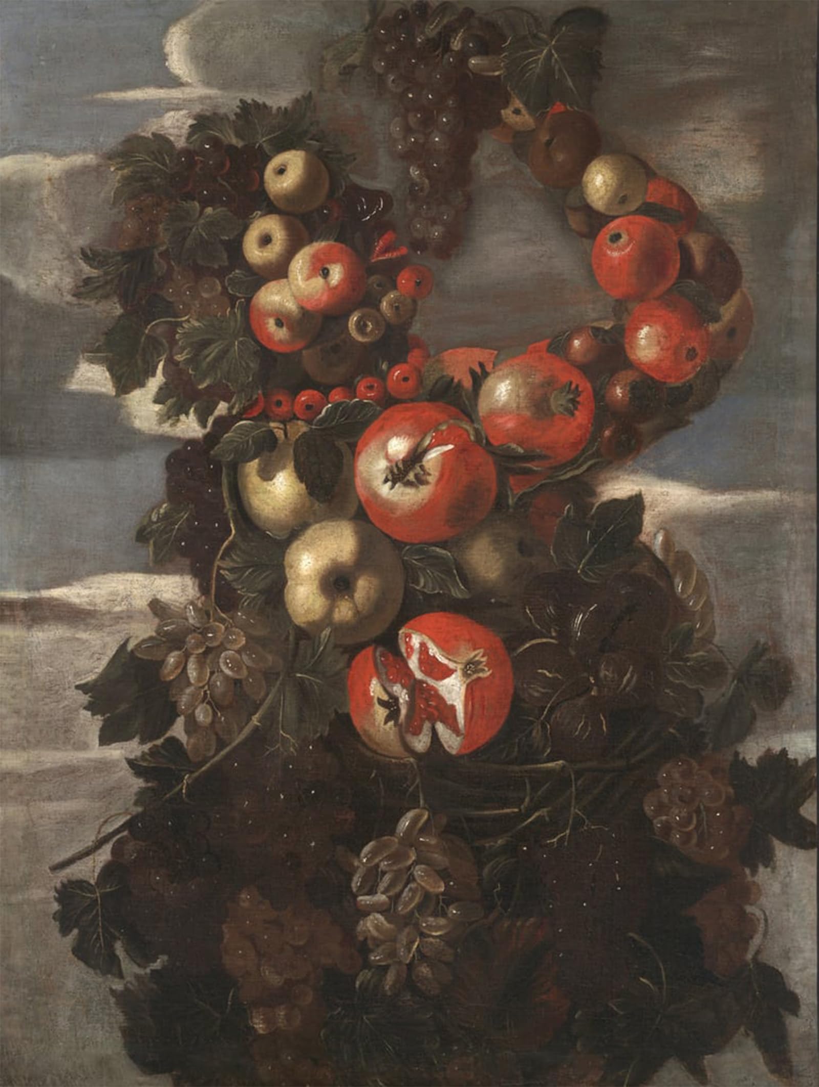SERENDIPITP Vintage Picture Print on Canvas Wall Art Poster Summer by Giuseppe Arcimboldo Artwork Print Poster for Wall Decor 60x90cm