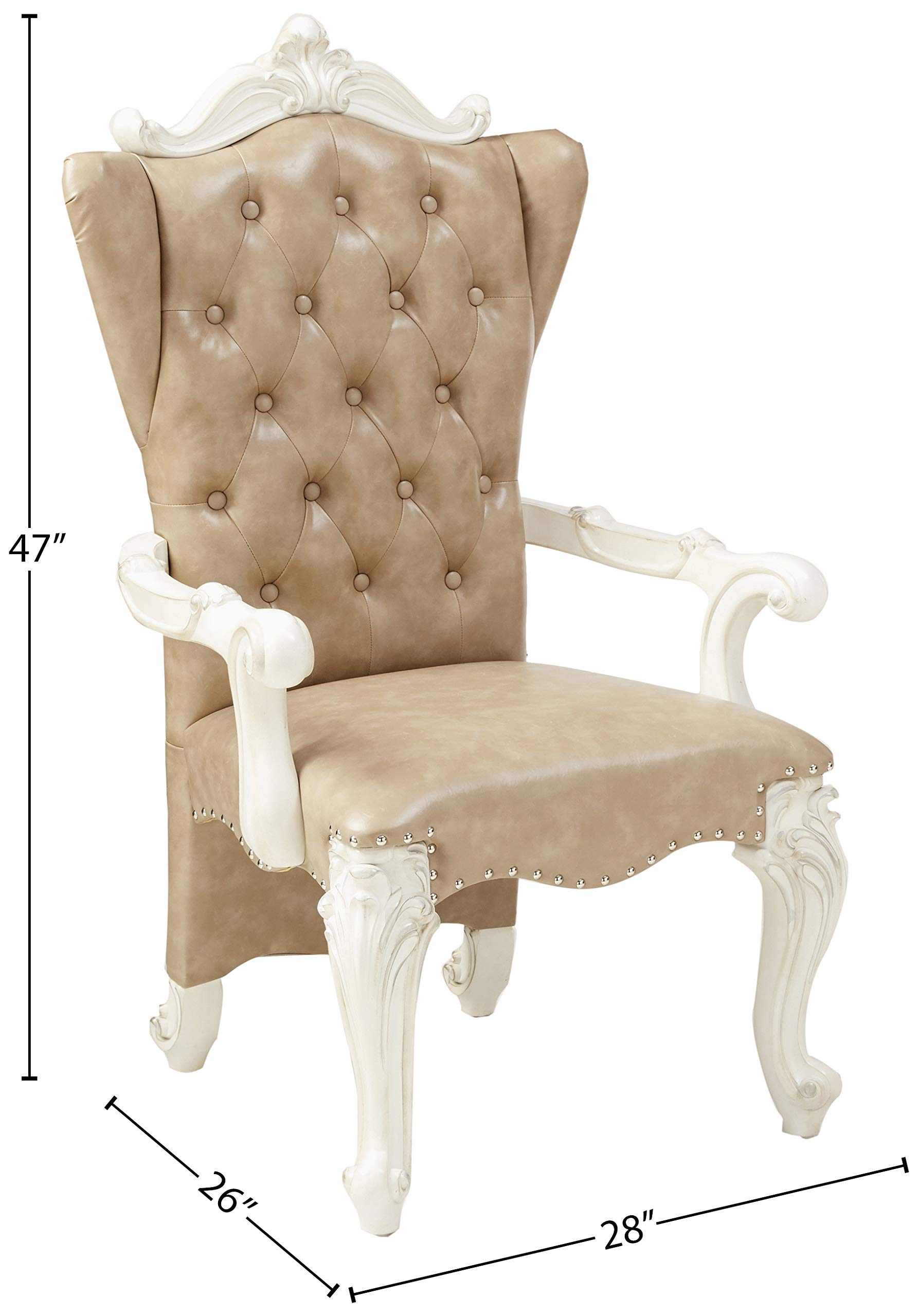 Amazon.com: ACME FURNITURE Versailles Vintage Gray Faux