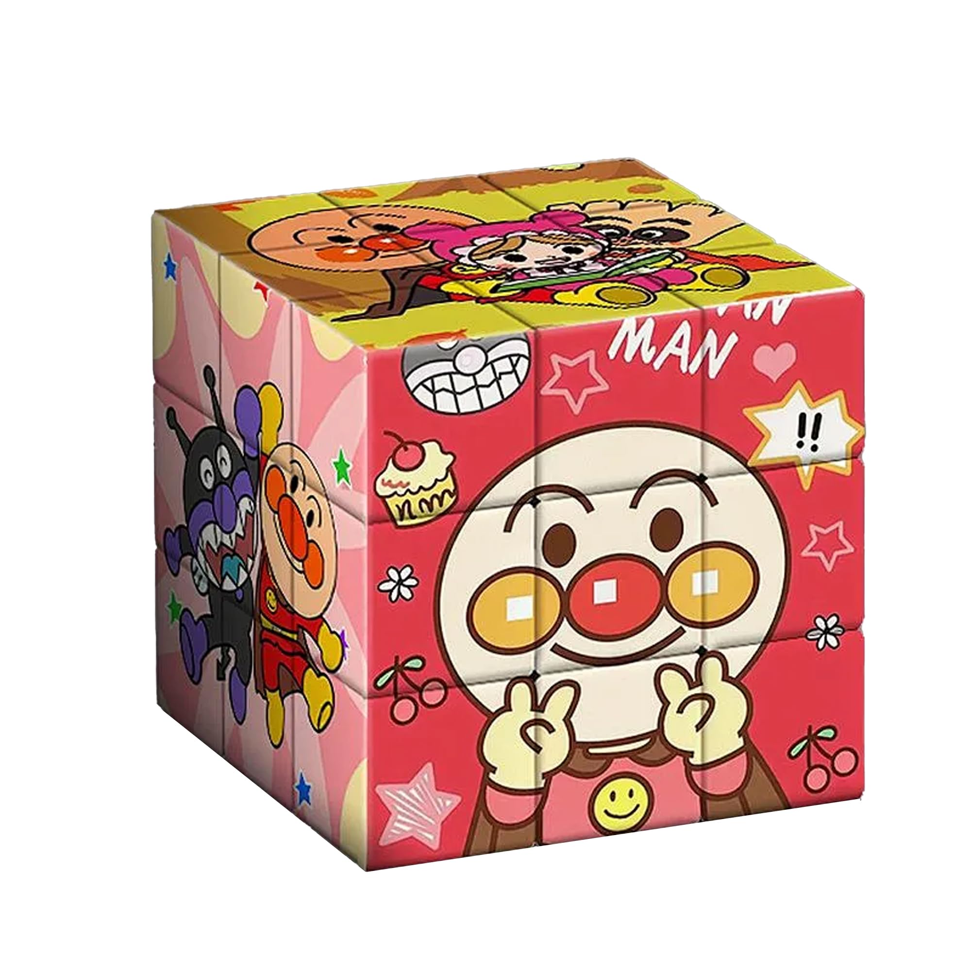 Amazon | AAGWW 3x3 キューブパズル キャラクターデザイン 耐摩耗性