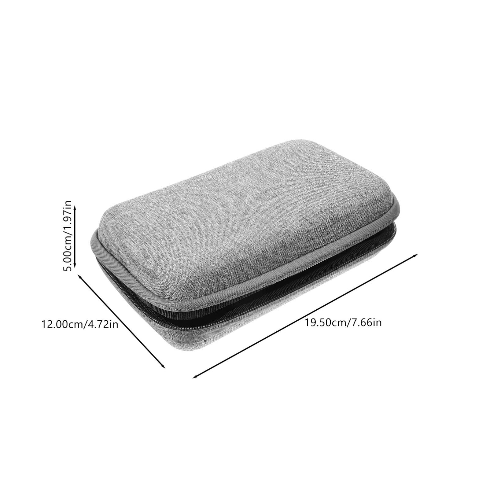 OSALADI 3piezas Organizador De Cargadores Electrónicos De Viaje Estuche Portátil para Accesorios De Carga Bolsa Multifuncional para Cables y Dispositivos Protección y Almacenamiento