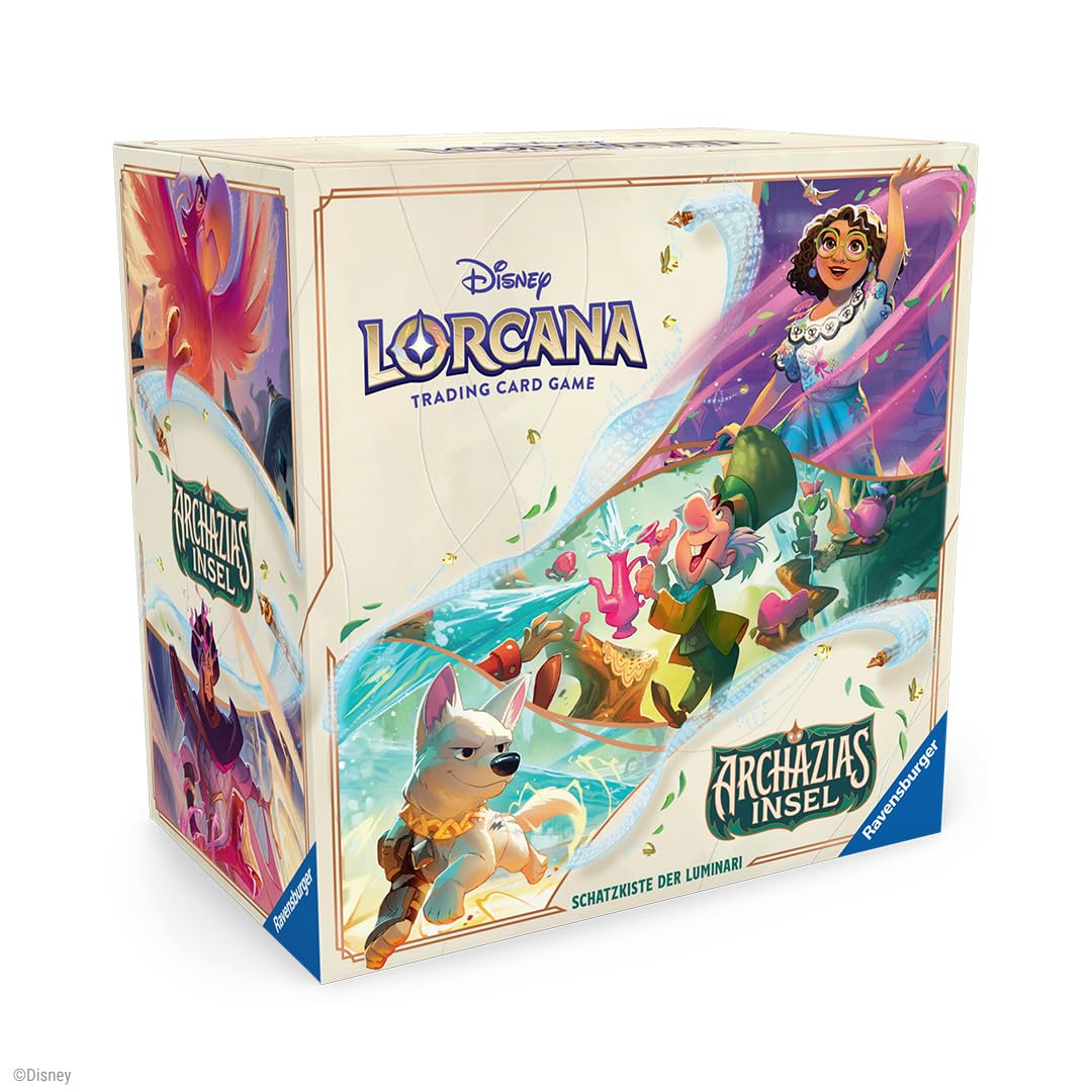 Disney Lorcana Trading Card Game: Archazias Insel - Schatzkiste der Luminari (Deutsch)
