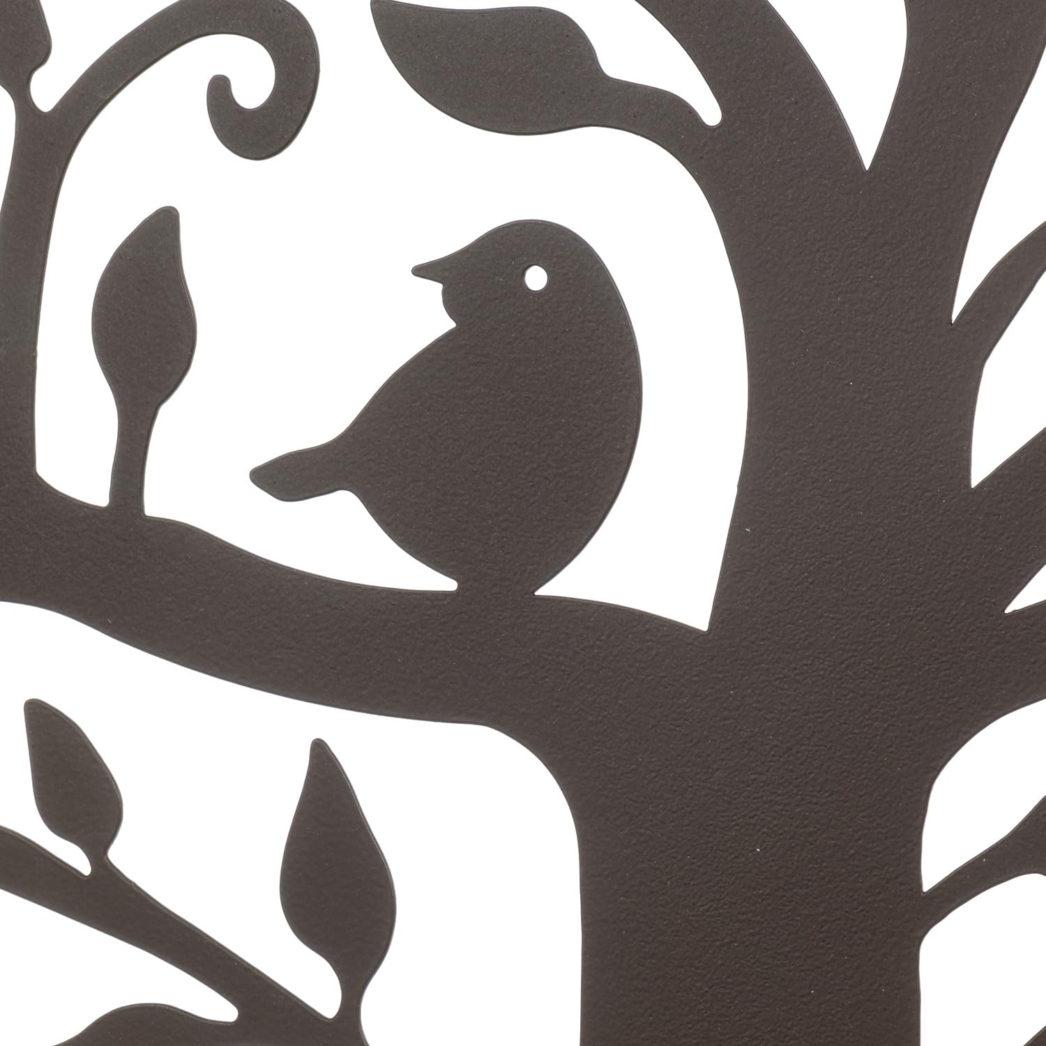 Moritz Wanddeko Lebensbaum 51,5 x 51,5 x 1 cm Metall braun Wanddekoration Wandbild Baum des Lebens Indoor Outdoor 3