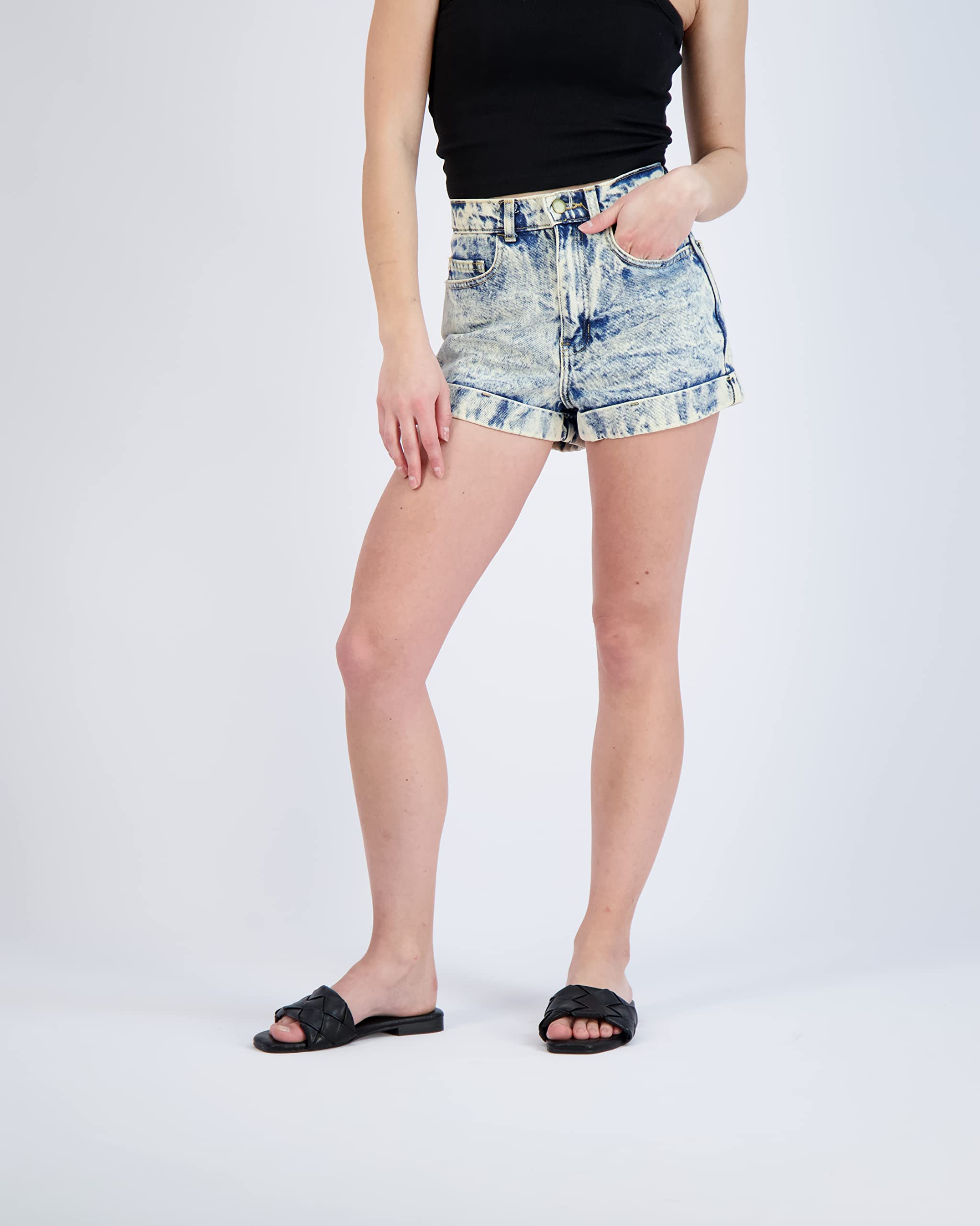 CUSHIONAIRE Women's Franca woven slide sandal +Memory Foam, Wide Widths Available