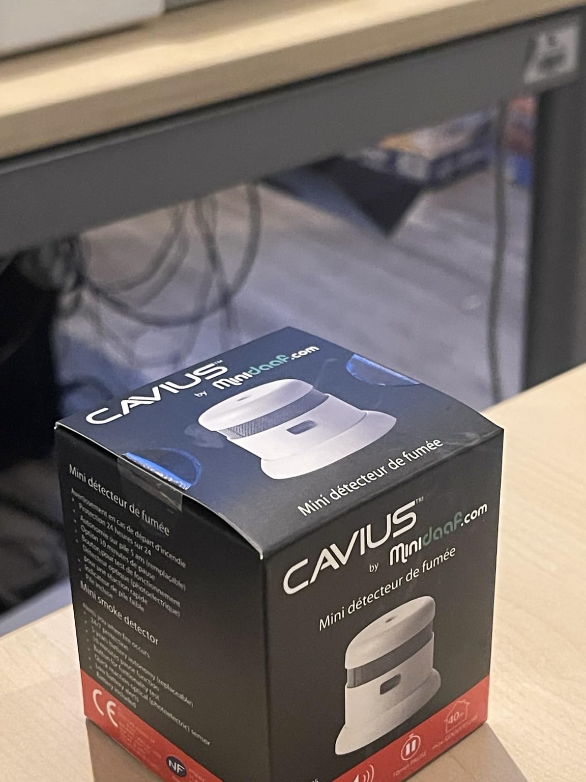 Cavius Mini détecteur de fumée 5 ans ELRO