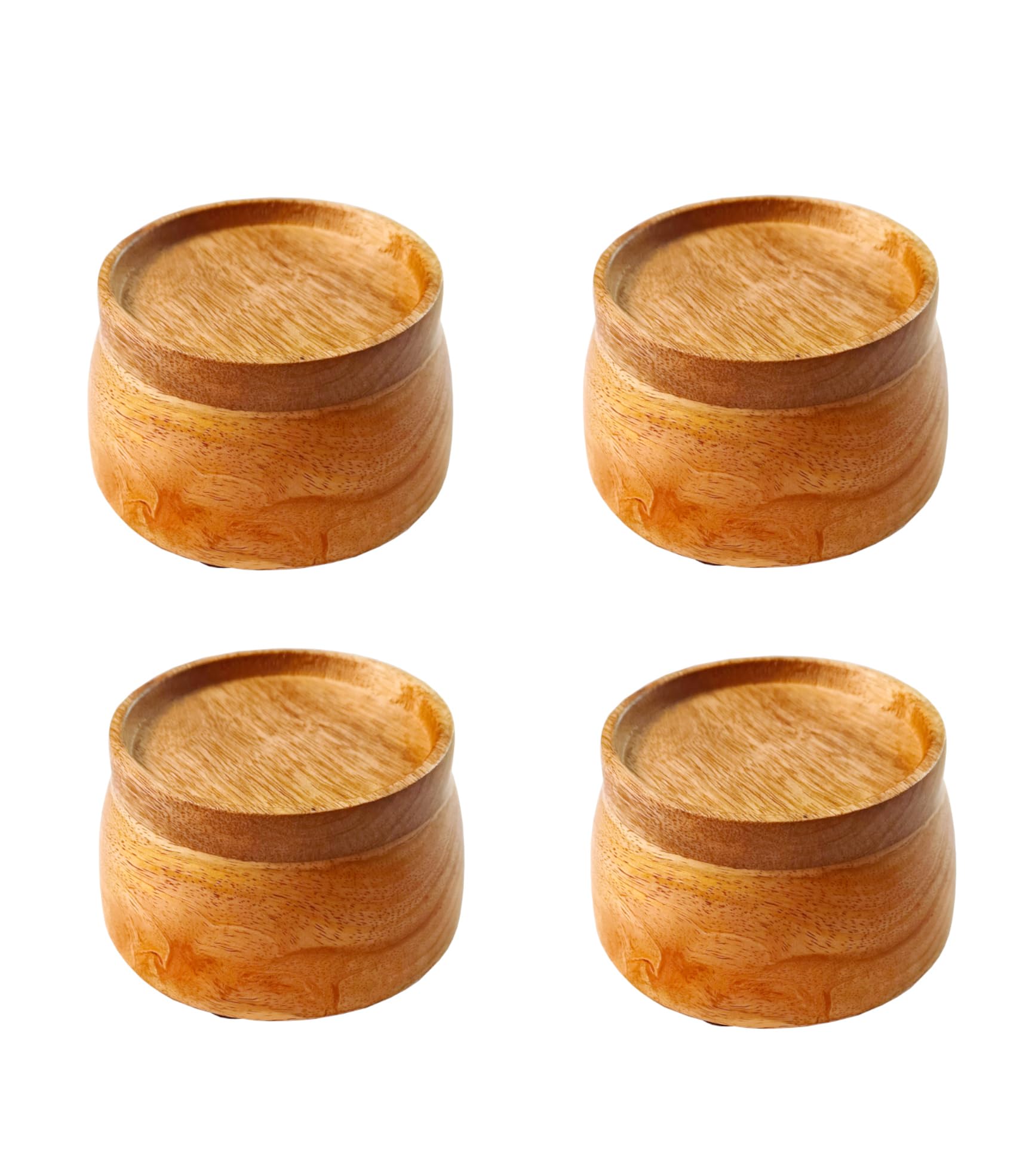 CarveNation™ Wooden Legs for Furniture & Heavy Electronic | Multipurpose Hard Base for Table, Fridge, Cooler | Washing Machine, Dishwasher, Almirah Stand | Set of 4 (Natural Yellow, 4.5") (B0D4LPP4J9) Amazon Price History, Amazon Price Tracker