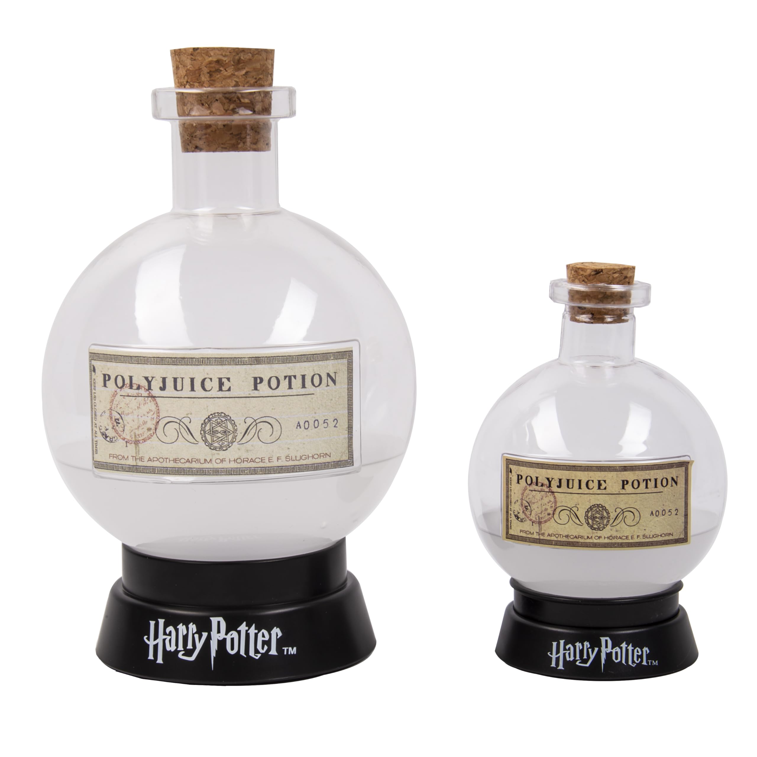 WONDEE Harry Potter Lampada da Tavolo e Luce Notturna Pozione Mágica, Harry Potter Gadget Ufficiale, Harry Potter Regali per Donna, Uomo, Bambino e Bambina, Regalo Decorazione Magica (Lungo)