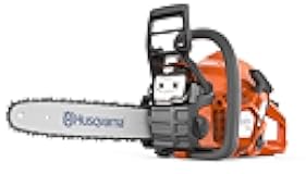 130 Gas Powered Chainsaw, 38-cc 2-HP, 2-Cycle X-Torq Engine, 16 Inch Chainsaw with Automatic Oiler, For Wood Cutting and Tree Pruning