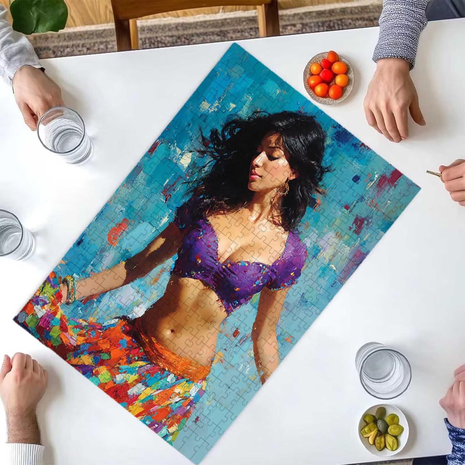 Puzzle dla dorosłych 1500 elementów niebo góra 87 x 57 cm puzzle dla dorosłych gra edukacyjna wyzwanie zabawki 1500 elementów dla dzieci, kolorowa układanka do majsterkowania do dekoracji wnętrz