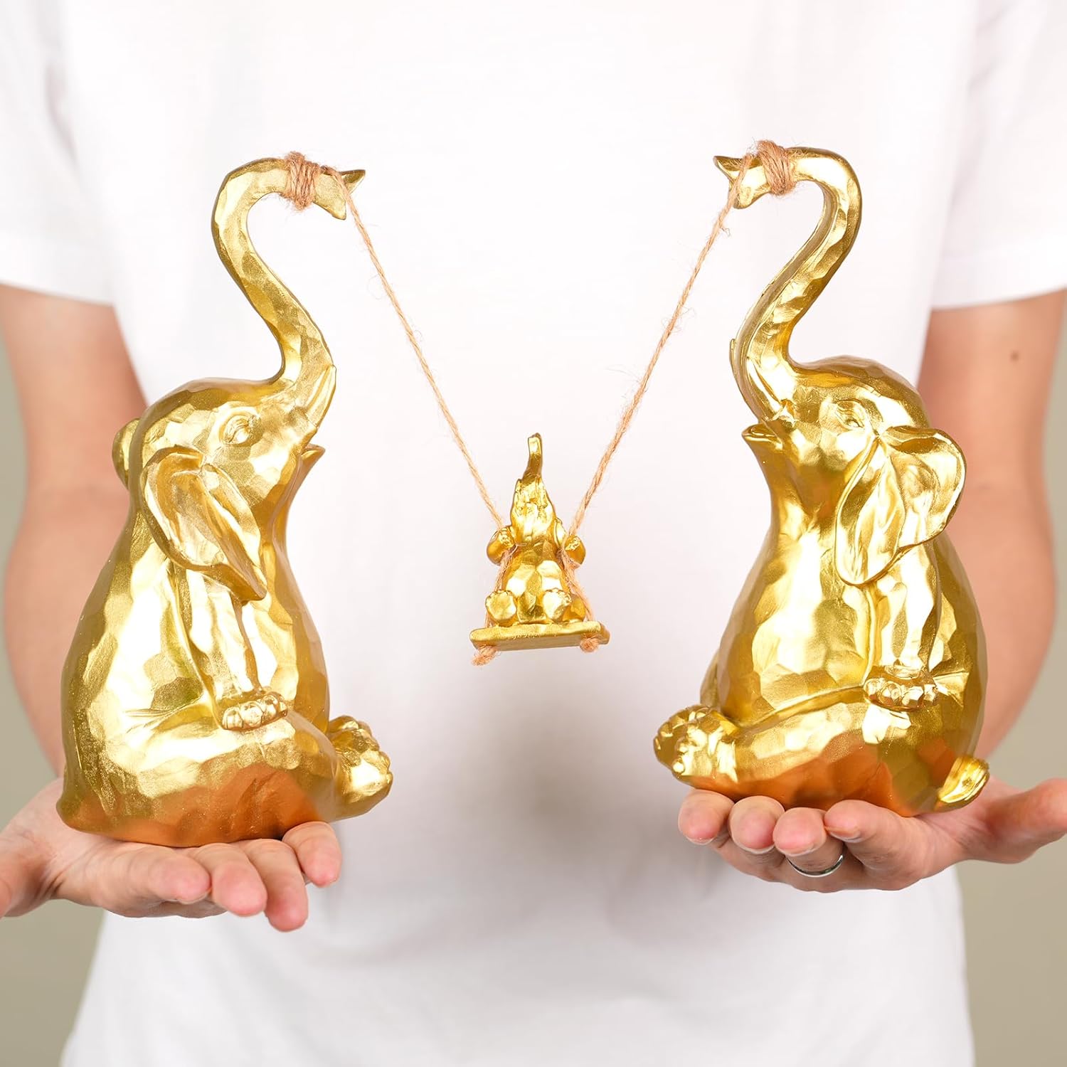 Gold Elephant Statue For Home Decor Elephant Gifts for