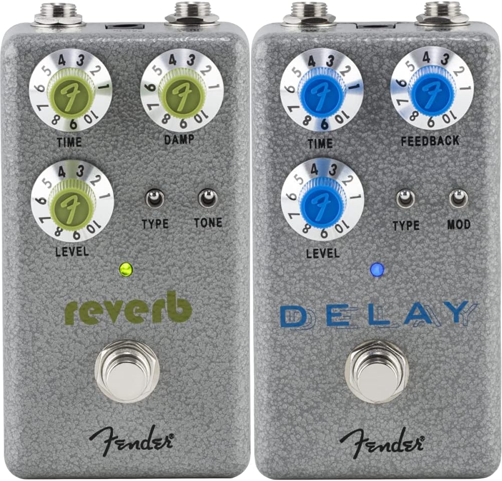 Fender Hammertone Reverb Pedal & Hammertone Delay Pedal
