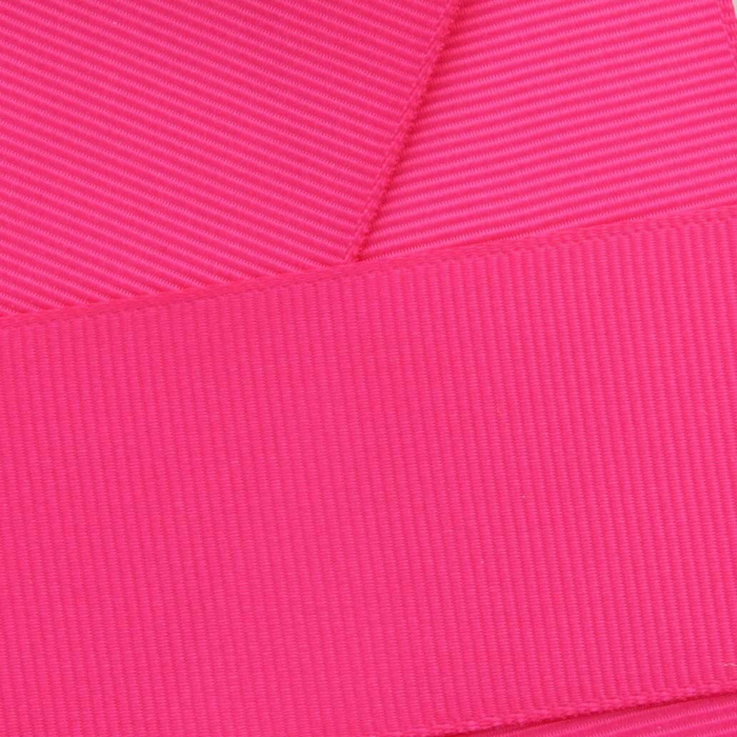 3" Grosgrain Ribbon Solid (75mm) HBC Brand 100 Yards Pink