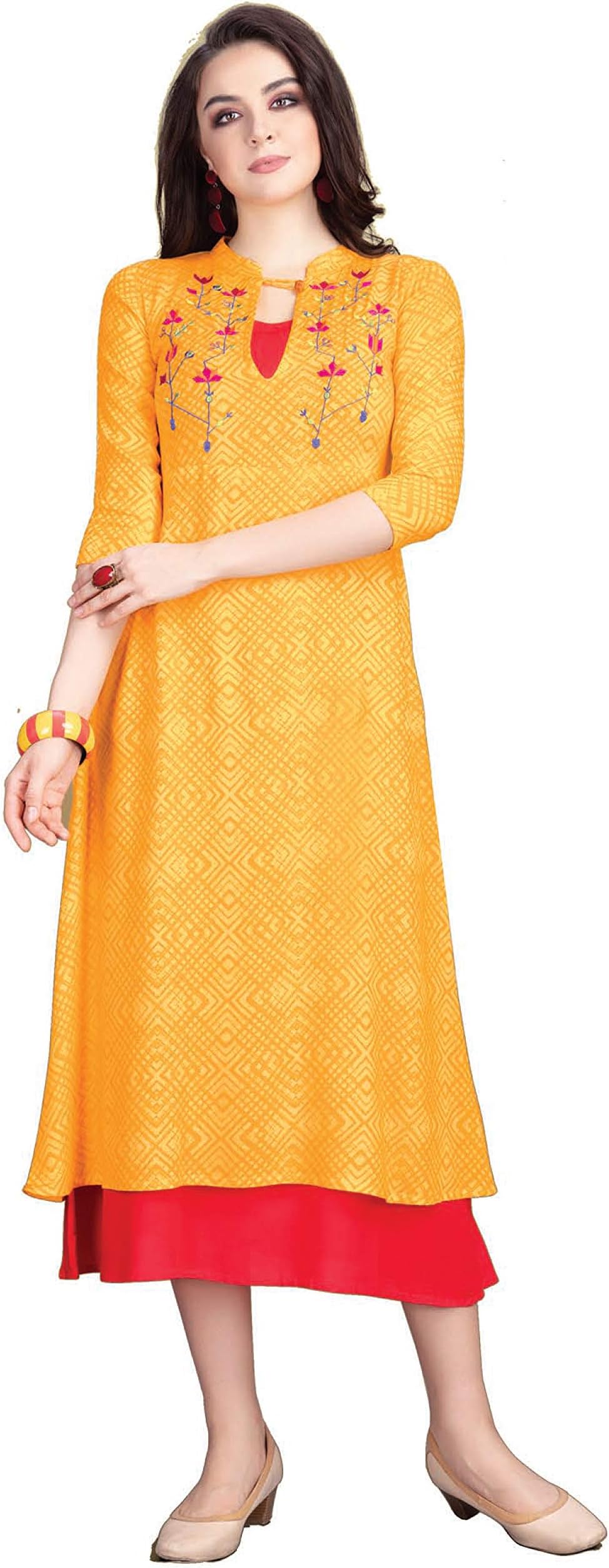 KIRARA Women's A - Line Kurta