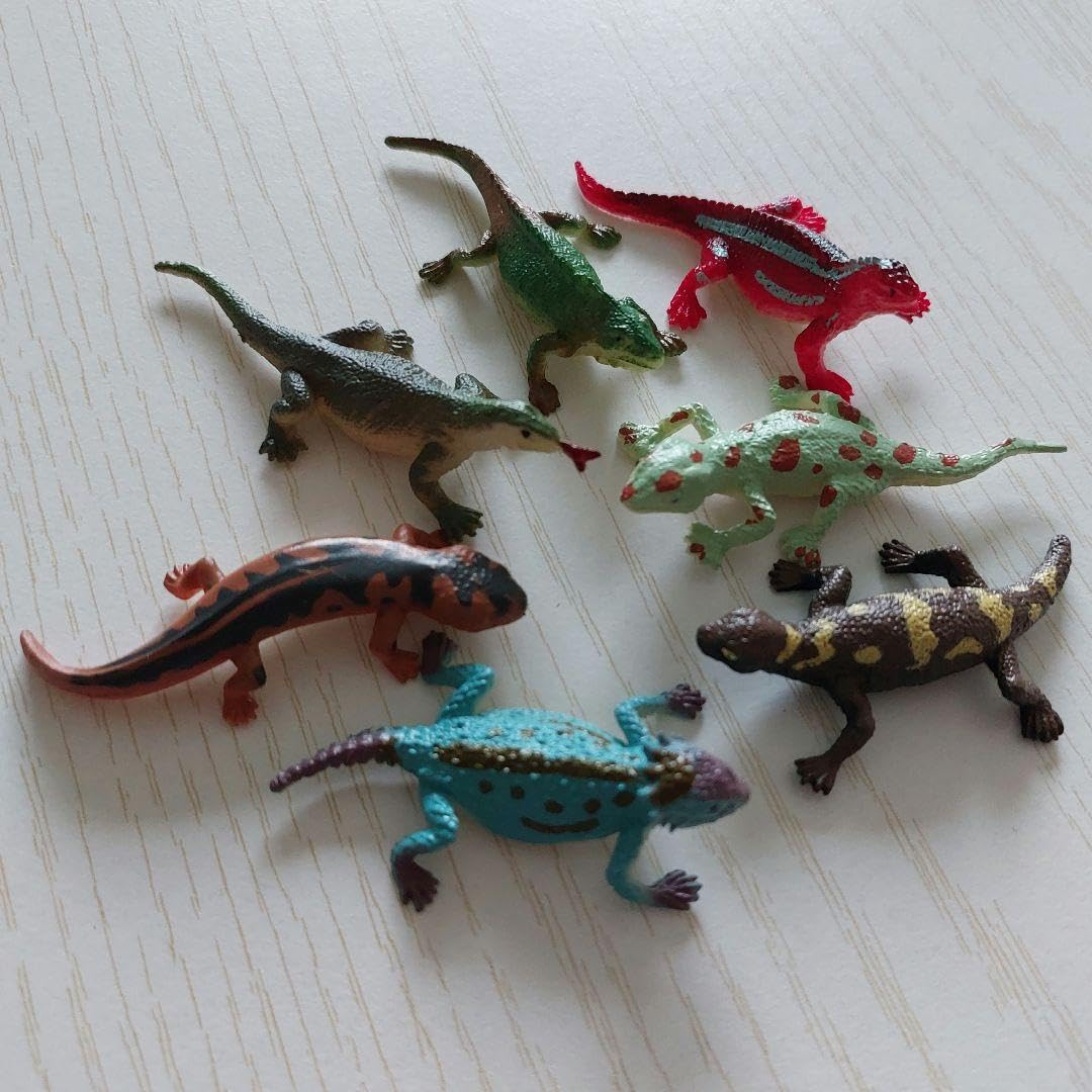 Amazon.co.jp: 爬虫類 トカゲ ミニフィギュア ショック ゲテモノ くじ