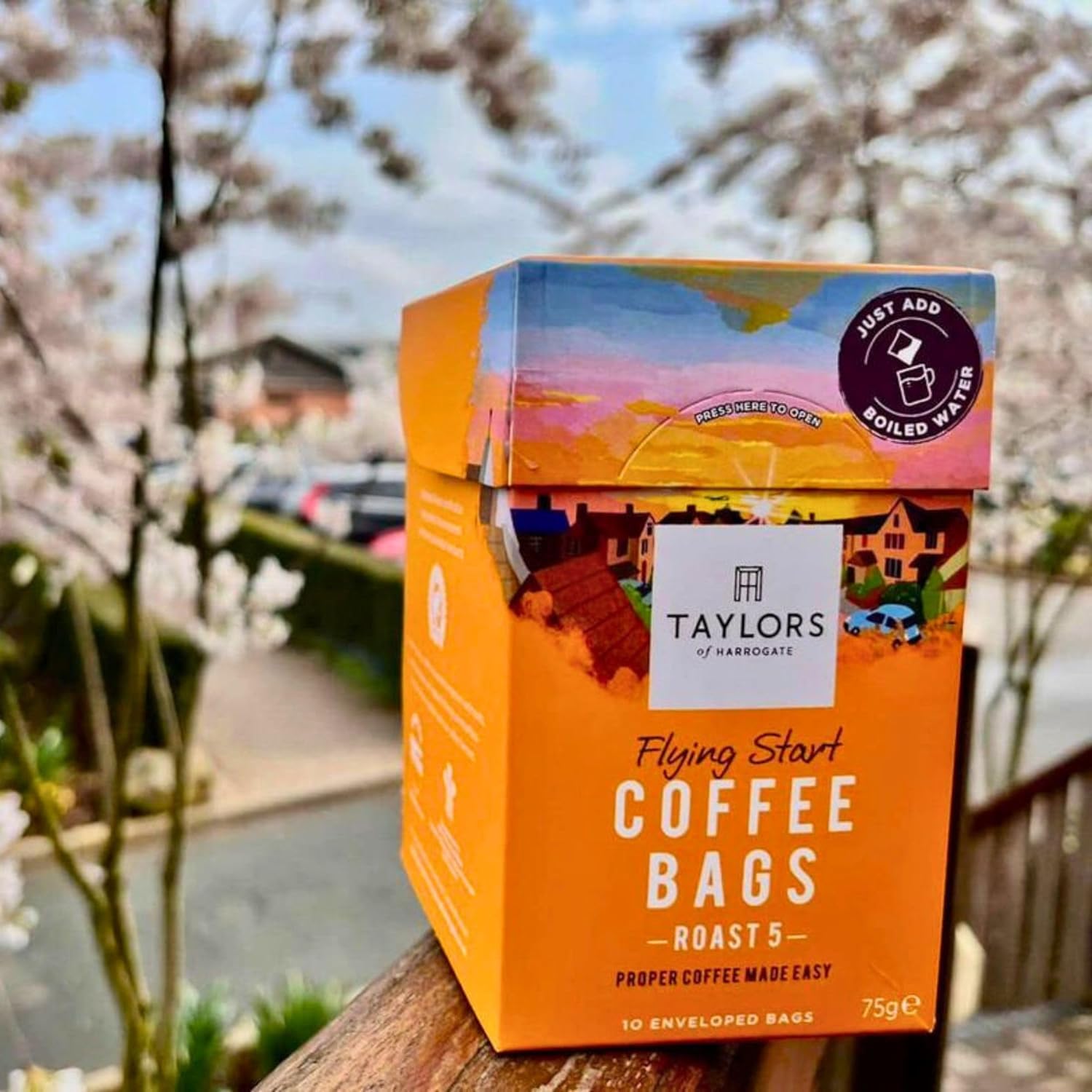 Taylors of Harrogate: Italienische und Lava-Java-Kaffeebeutel, 2 x 10 + fliegender Start: insgesamt 6 Packungen