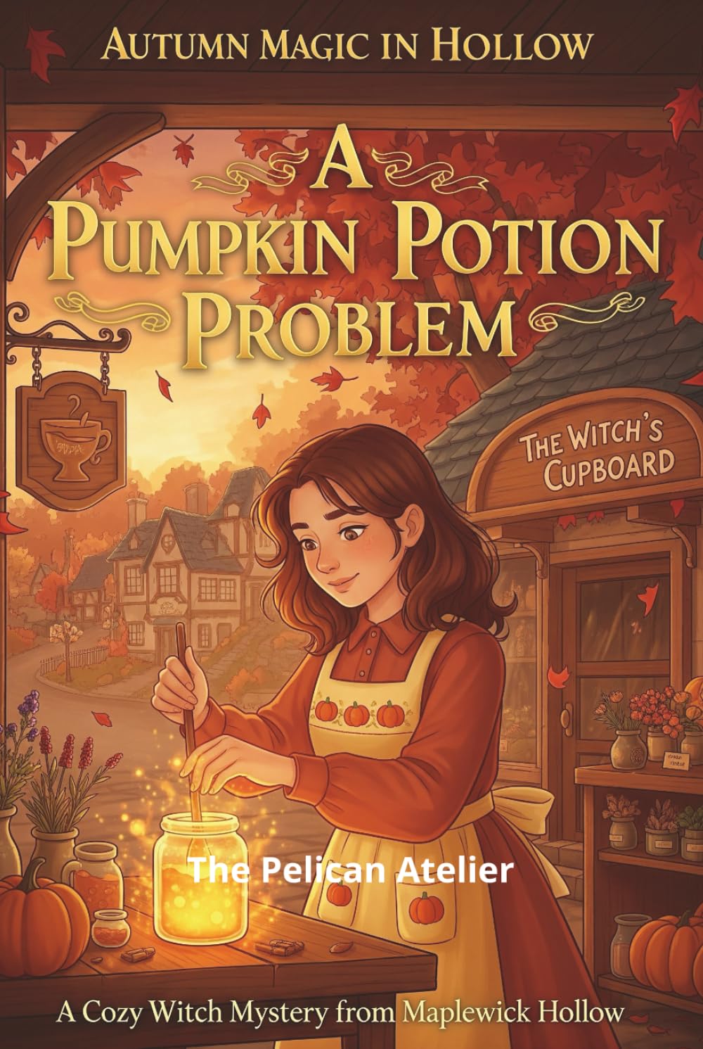A Pumpkin Potion Problem: A Cozy Witch Mystery from Maplewick Hollow — where magic smells like cinnamon and second chances bloom in autumn. (The Hearthside Stories)