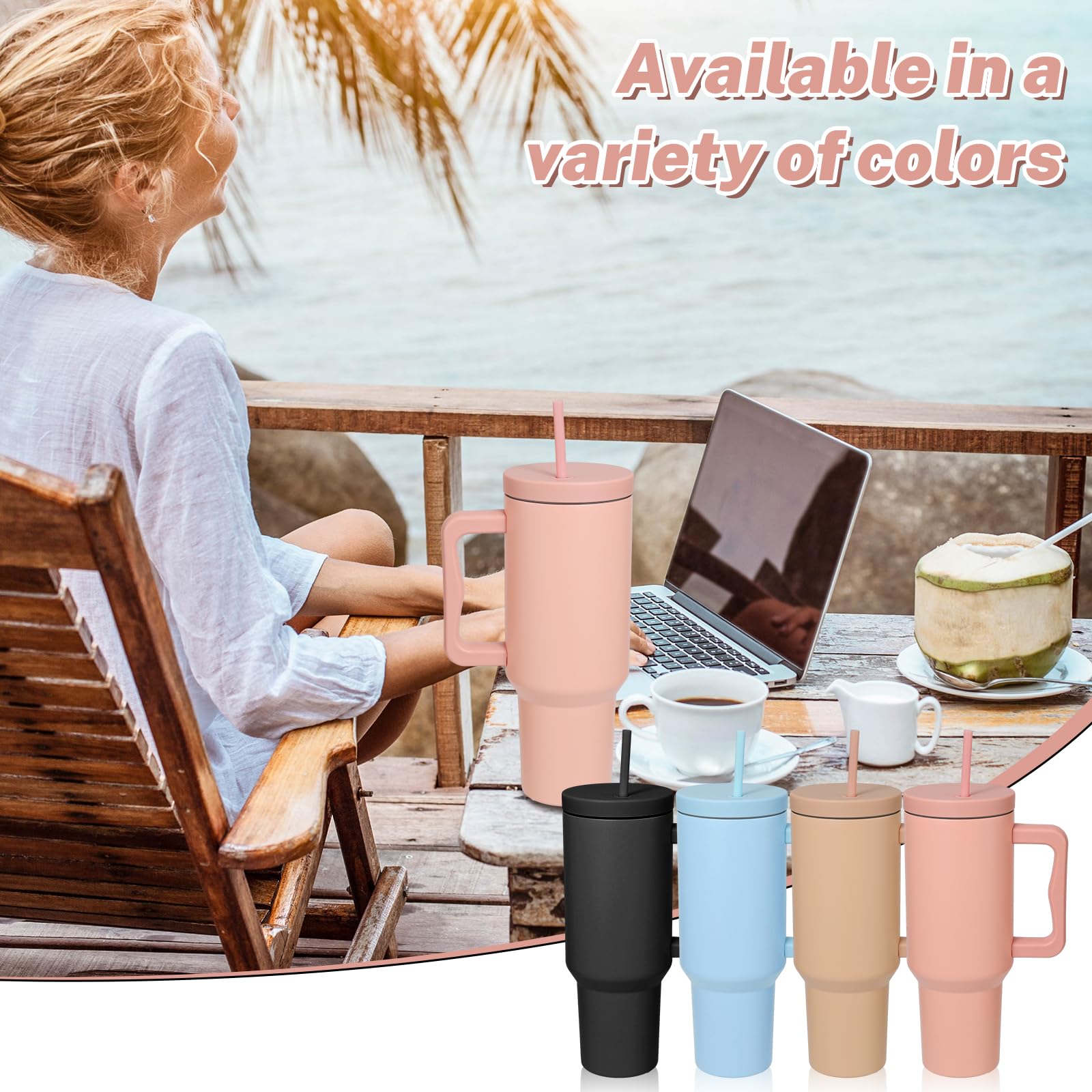 Tasse Isotherme Double 700 Ml Avec Cuillère Pliable – Acier Inox 304, étanche, Pour Céréales, Soupe, Petit-déjeuner (rose)