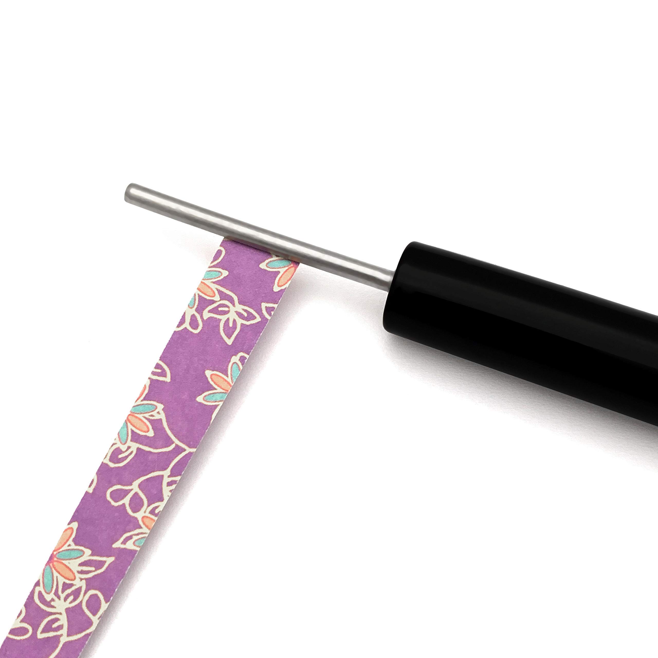 Paper Bead Roller Quilling Tool - Stainless Steel Tip 1/8" Diameter With Slot For Rolling Paper Strips