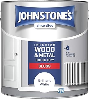 Johnstone's - Quick Dry Gloss - Brilliant Wh...,