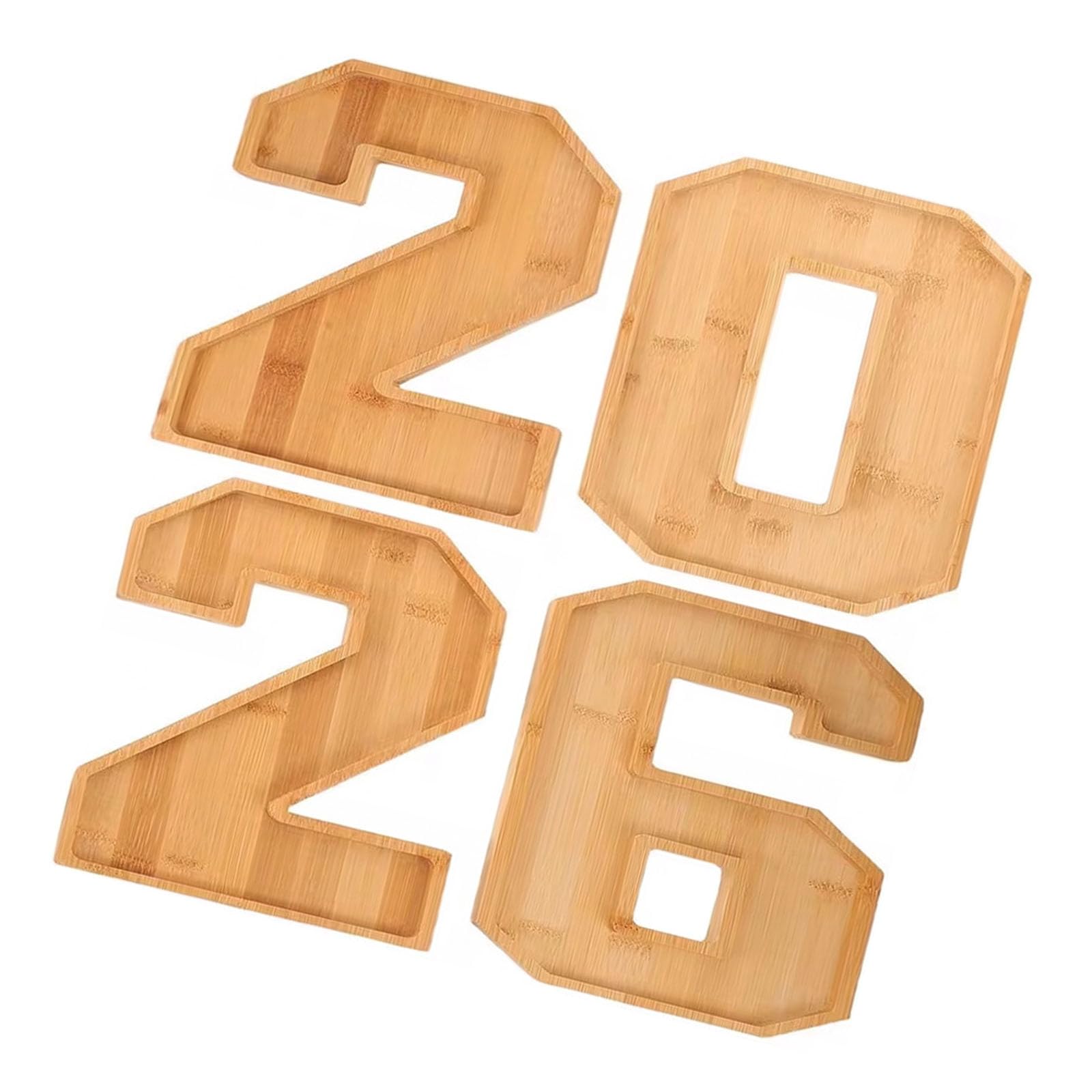 JSGHGDF Handcrafted 2026 Graduate Celebration Tray for Desserts Display and Decorative Use Celebration Artifact Celebrations and Photo Props