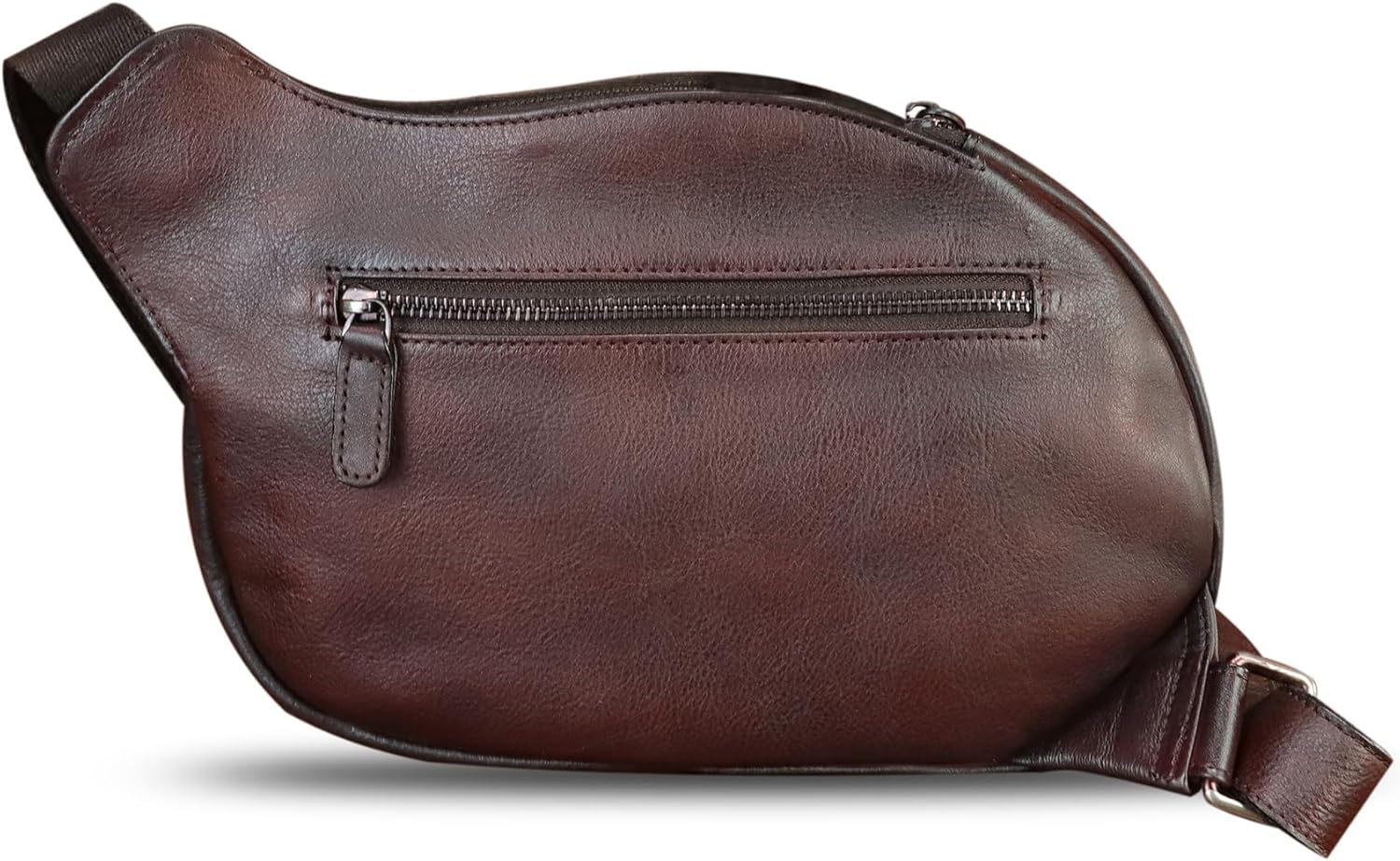 IVTG Genuine Leather Sling Bag for Women Vintage Real Leather Sling Backpack Fashion Shoulder Crossbody Bags Chest Bags - Image 3