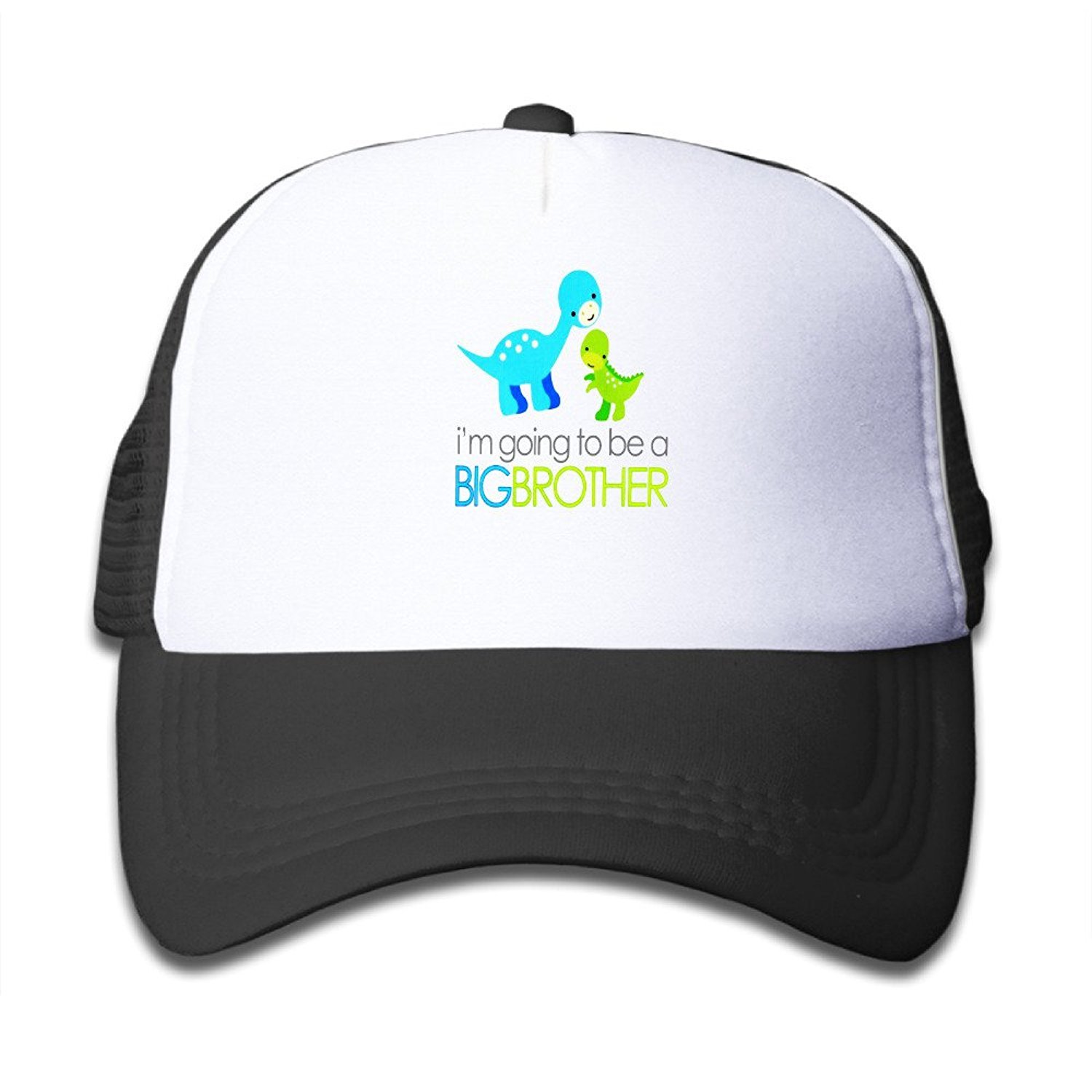 Kid's Hats Dinosaur I'm Going To Be A Big Brother Sun Cap Small Kids Cap