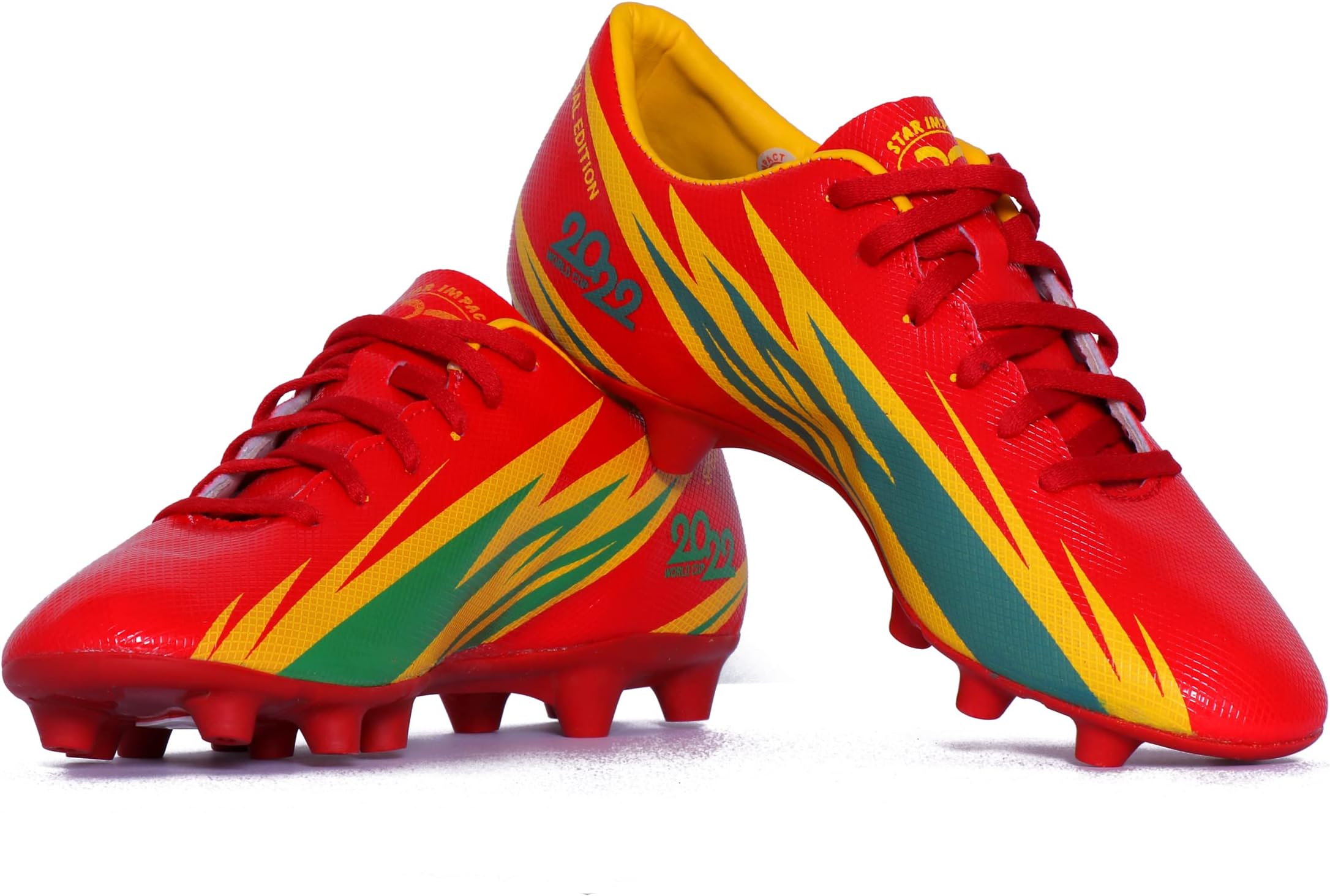 SEGA World Cup Edition Shoes Star Impact PVT LTD (RED, Numeric_10)