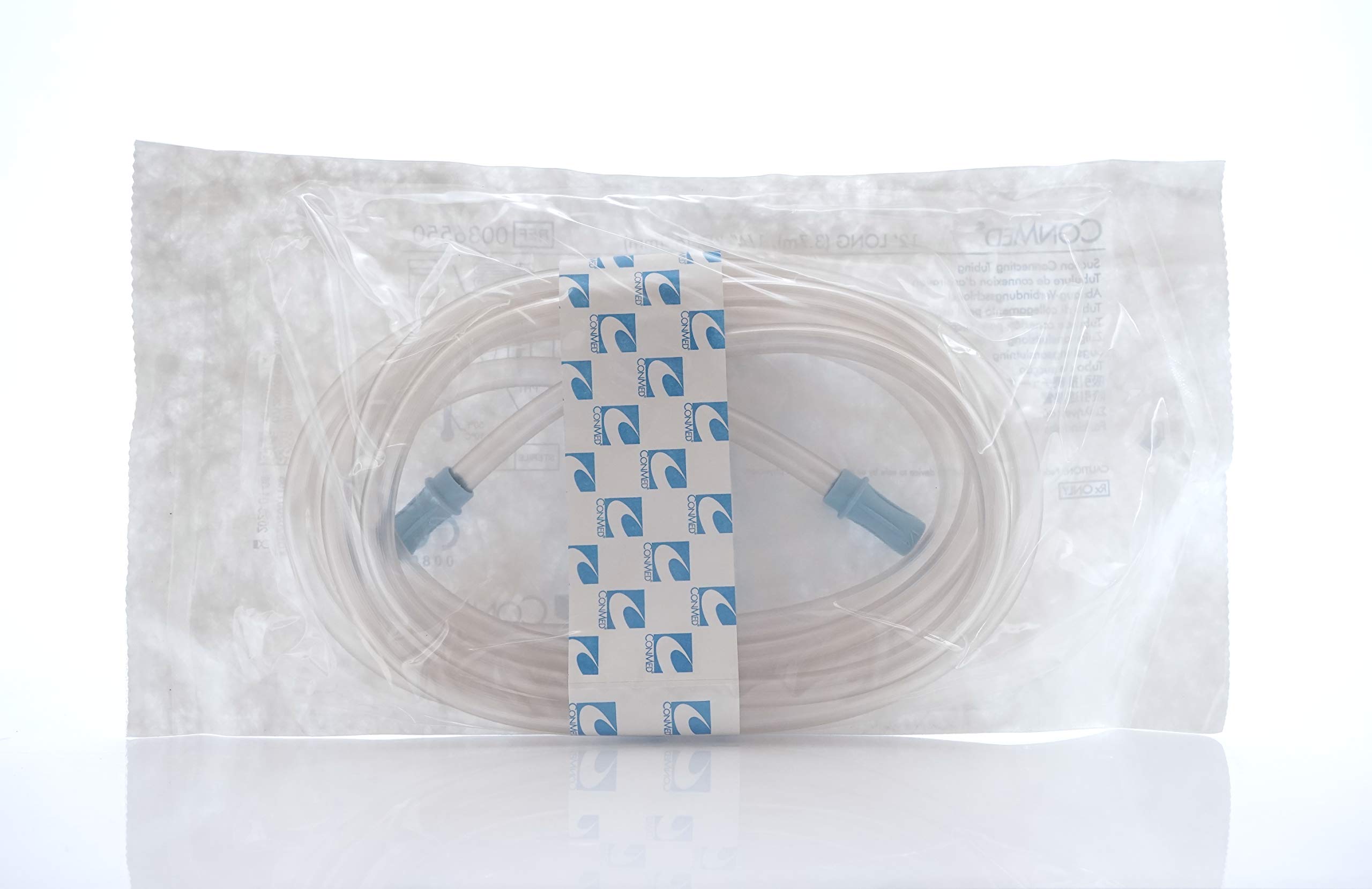 Conmed Corp Suction Connecting Tubing, 1/4" x 12', 6.4MM x 3.7M, 0036550 (Case of 20)