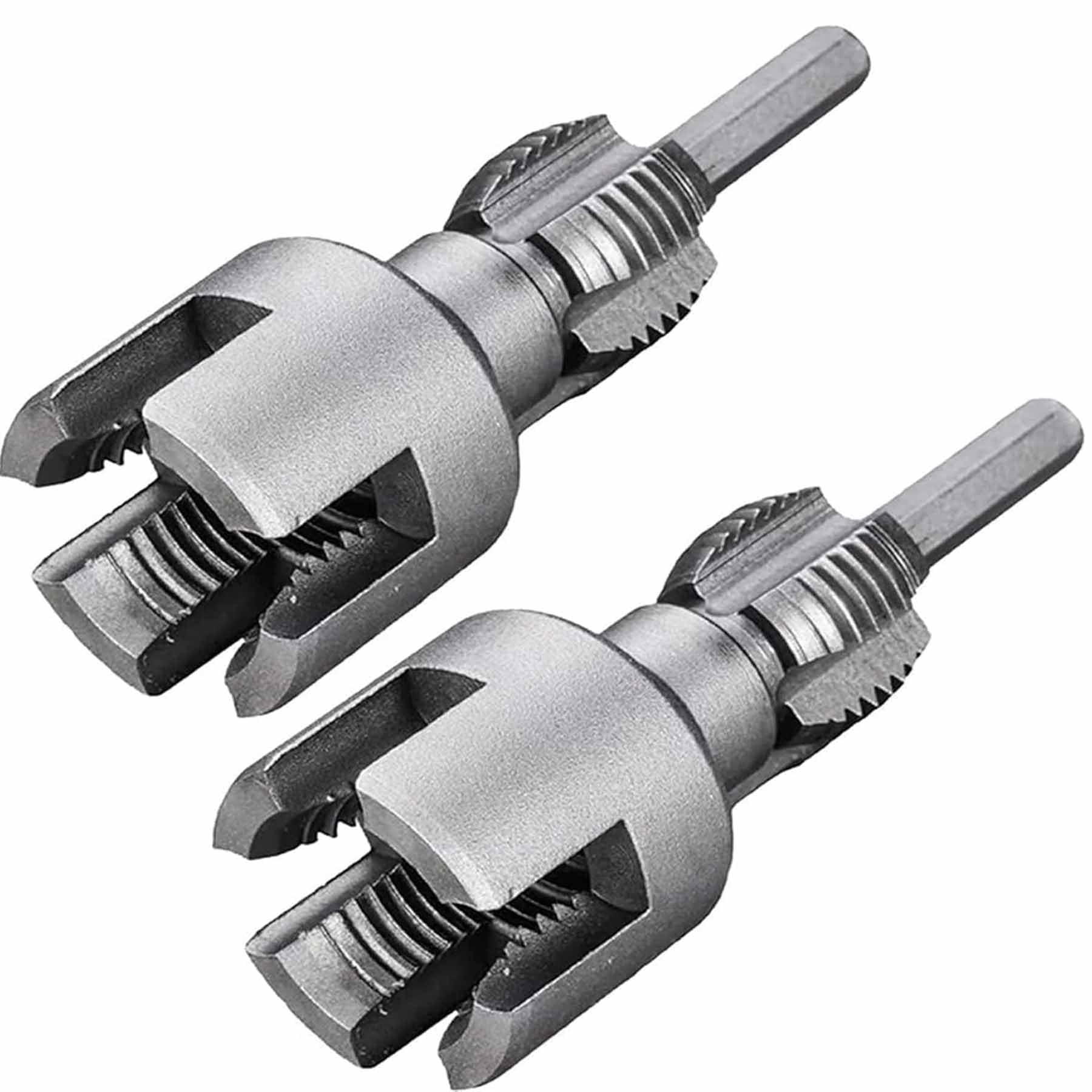 2-Piece Pipe Threading Tool Set – 1/2" & 3/4" Internal & External Threader Dies for PVC, PPR & Plastic Pipe, Plumbing Repair Kit for Professional Use-picture-16