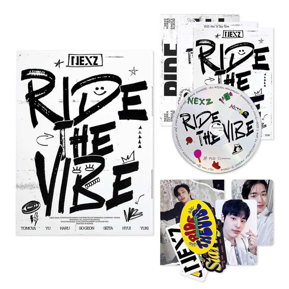 NEXZ, V.A, NEXZ - NEXZ - Korea 1st Single Album [Ride the