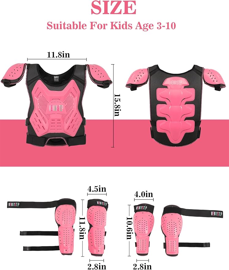 Equipo protector para niños para motos y ciclismo miniatura 5