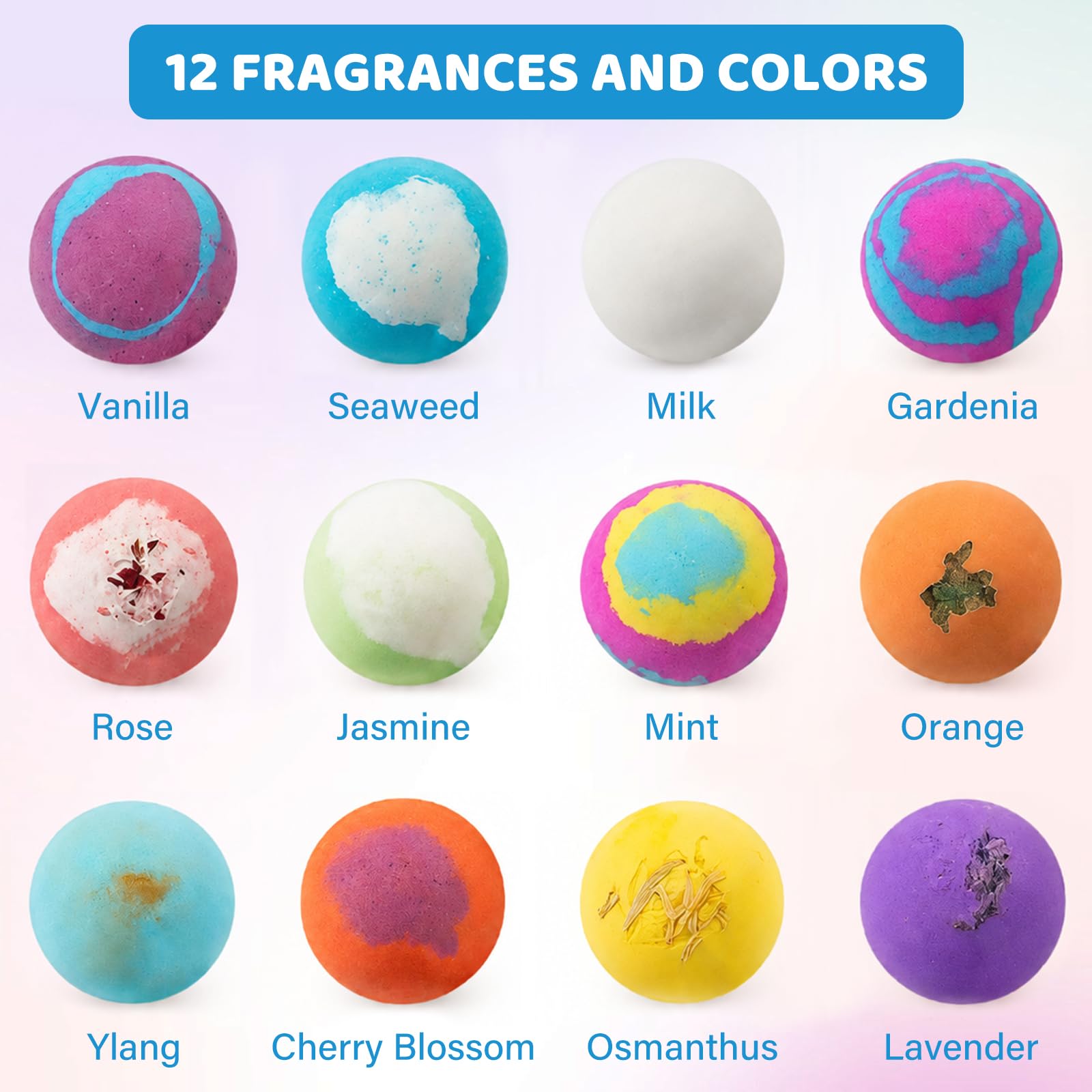 12 Pezzi Bombe Da Bagno Bambini Con Sorpresa, Bombe Da Bagno Con Sorpresa Naturali, Bomba Da Bagno Bambini, Bath Bomb Gift Per Compleanno Natale, Bath Bomb Bambini