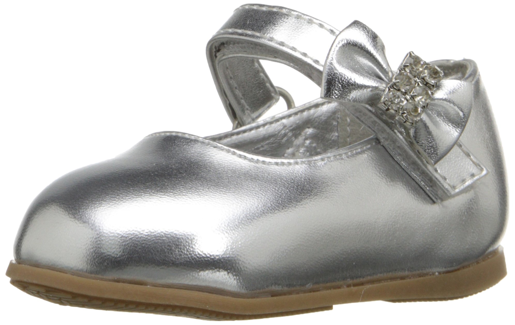 Josmo Baby Girls 50201-K, Silver/Metallic, 2 Infant